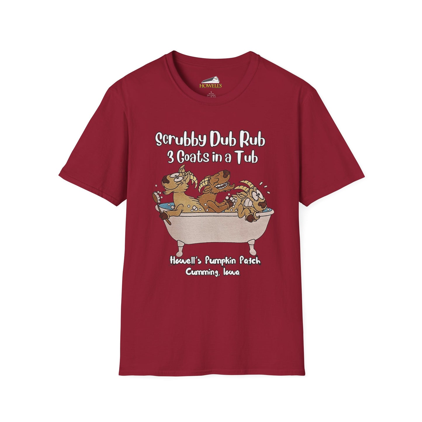 Scrubby Dub Rub Unisex Gildan Adult T-Shirt