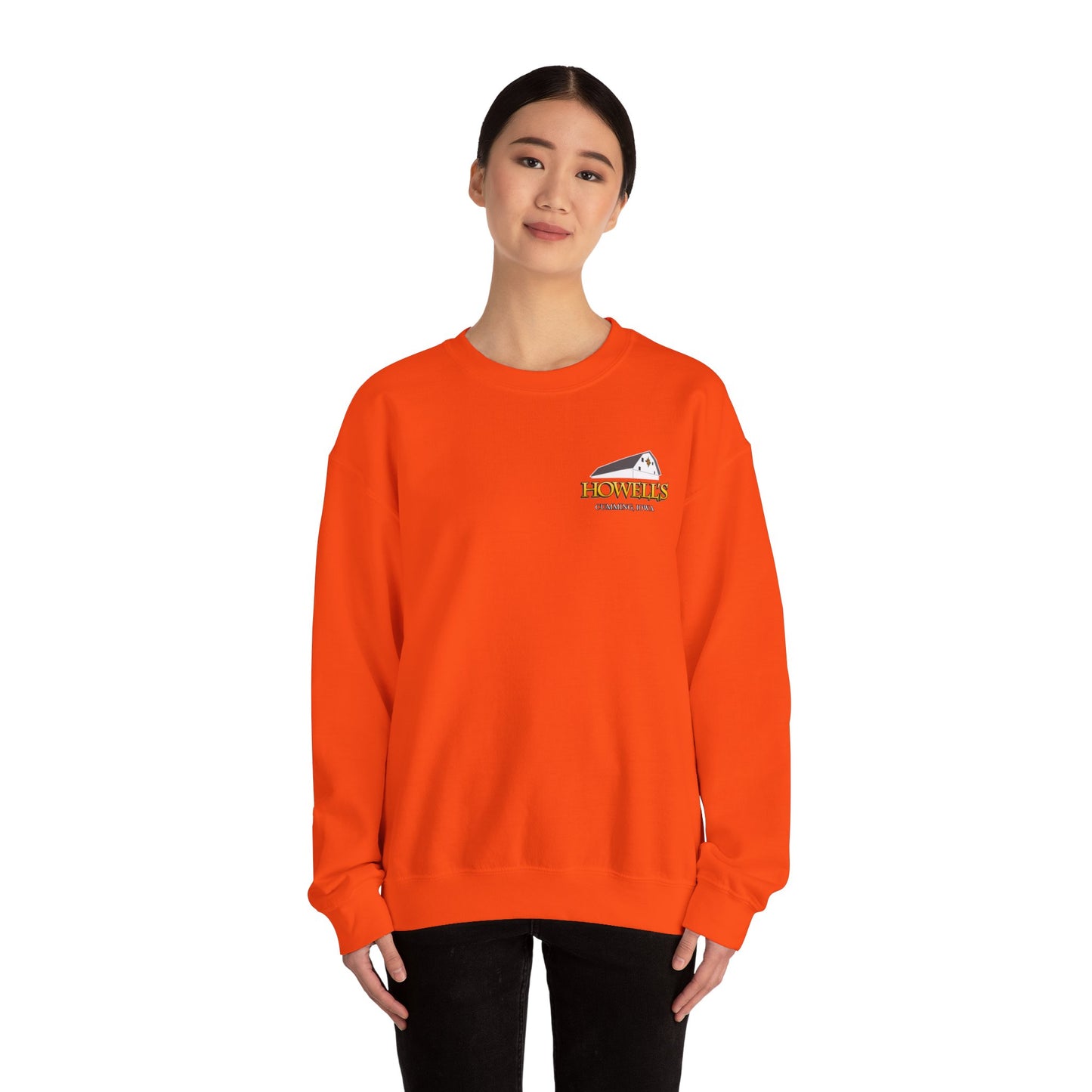Unisex Crewneck Sweatshirt - Logo on Front Goats on the Back