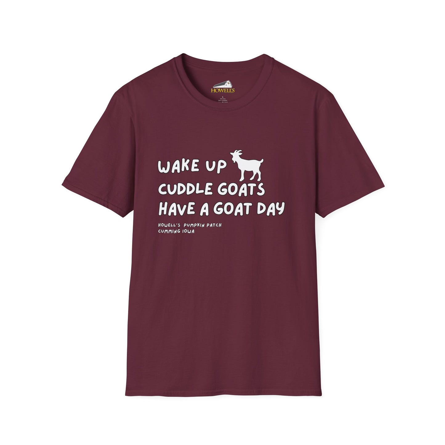 Wake Up Cuddle Goats, Unisex Gildan Adult Shirt