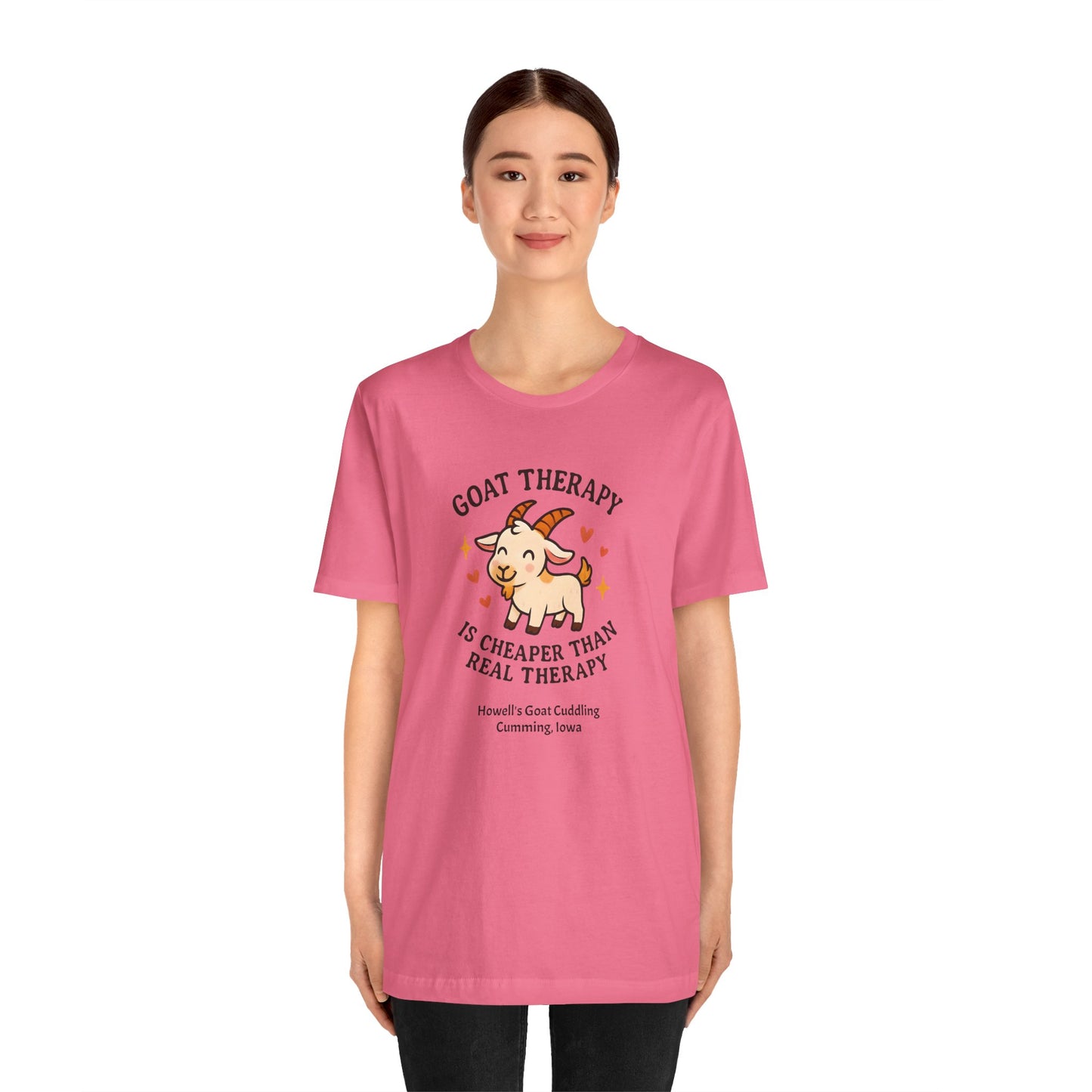 Goat Therapy Tee | Cute Goat Shirt