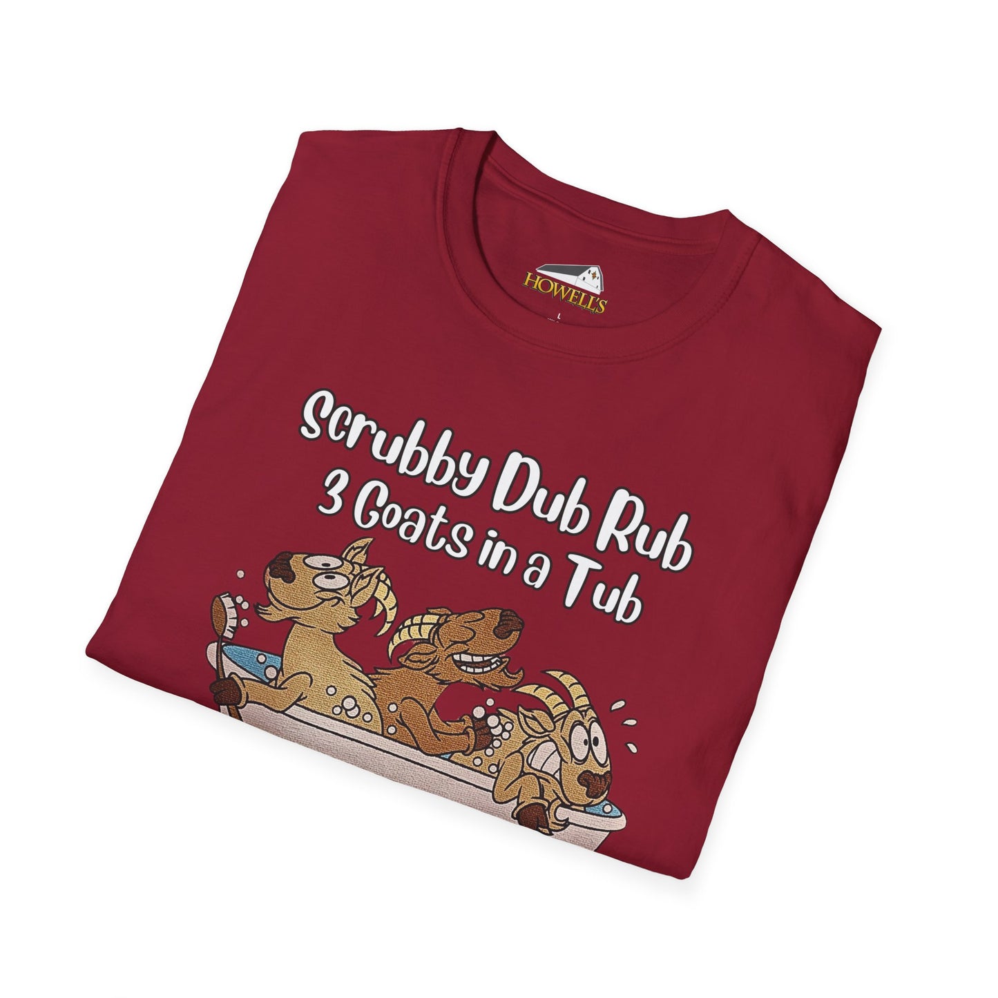 Scrubby Dub Rub Unisex Gildan Adult T-Shirt