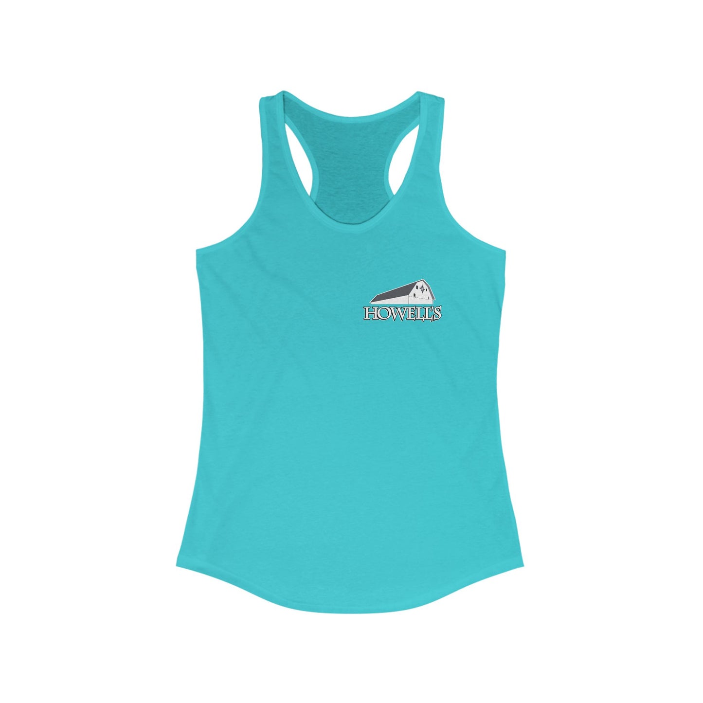 Women's Racerback Tank for Everyday Wear, Gym Outfits, Summer Activities, Flower Field Attire