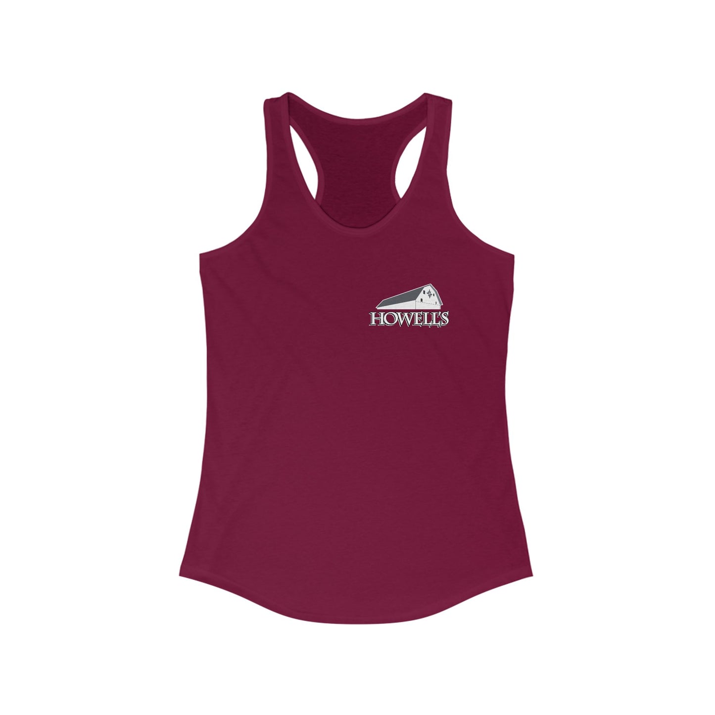 Women's Racerback Tank for Everyday Wear, Gym Outfits, Summer Activities, Flower Field Attire