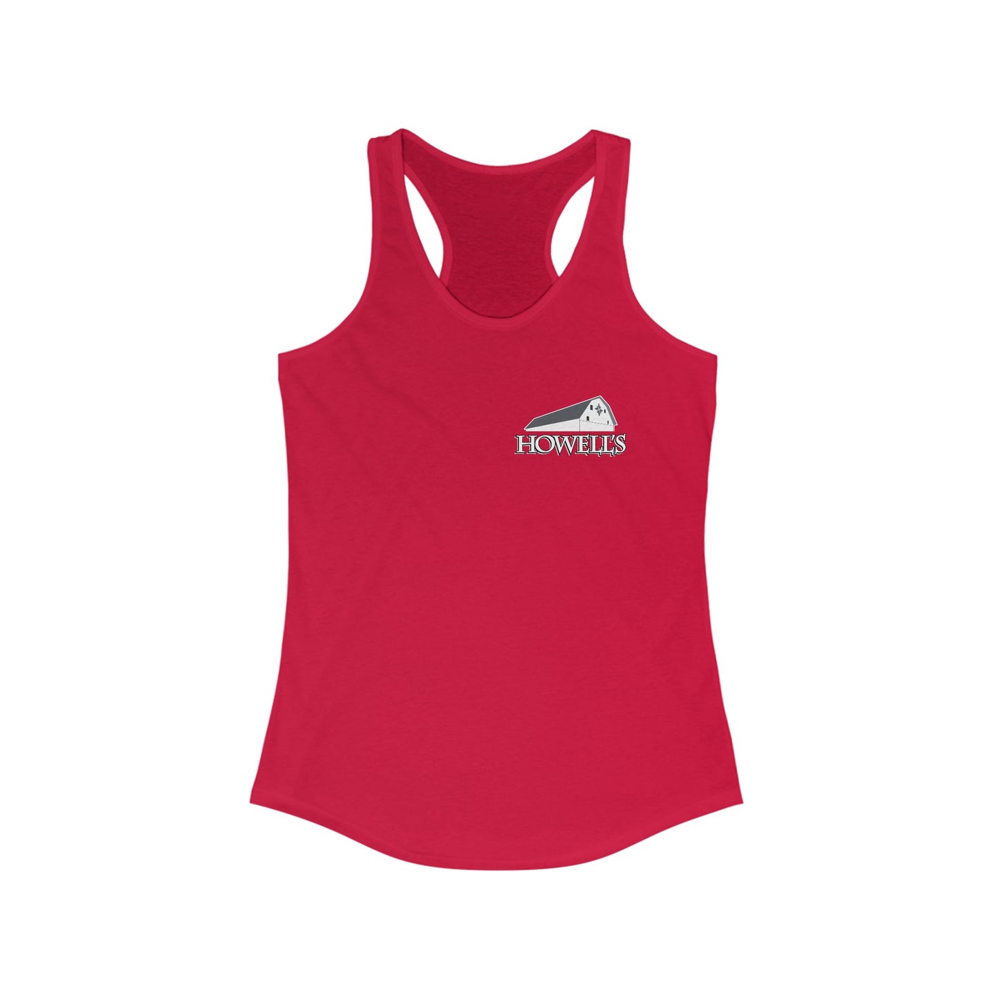 Casual Women's Racerback Tank for Everyday Wear, Gym Outfits, Summer Activities, Flower Field Attire