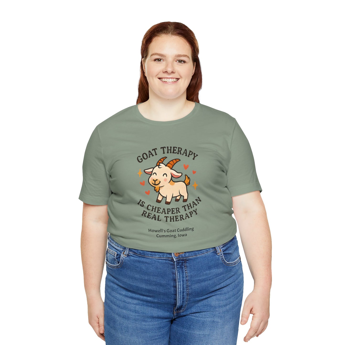 Goat Therapy Tee | Cute Goat Shirt
