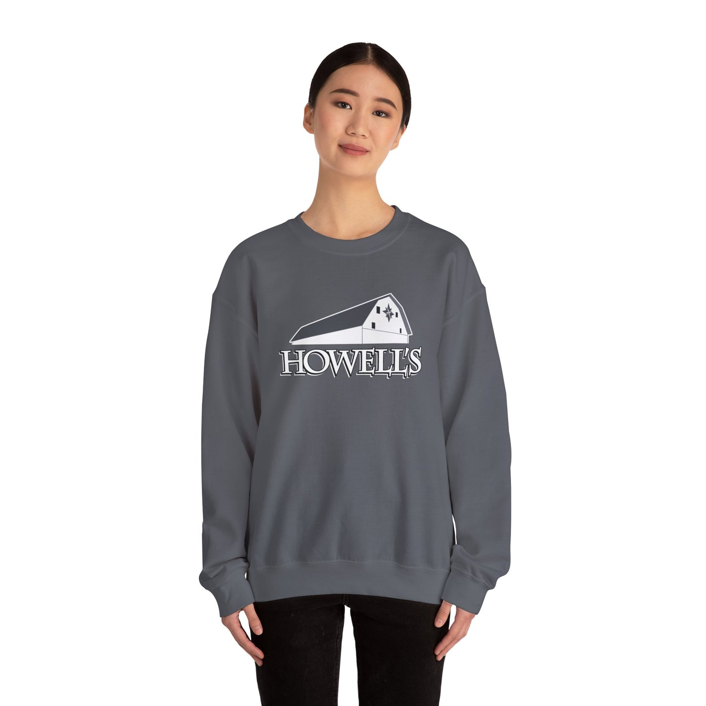 Howells Unisex Crewneck Sweatshirt, Gildan Brand