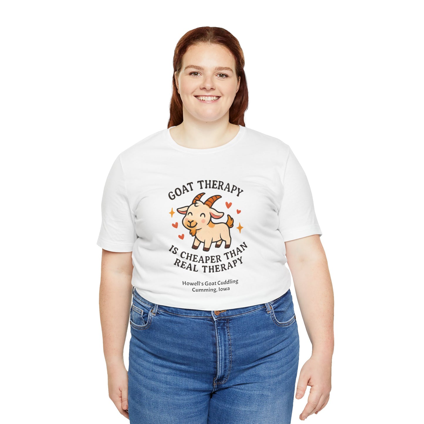 Goat Therapy Tee | Cute Goat Shirt