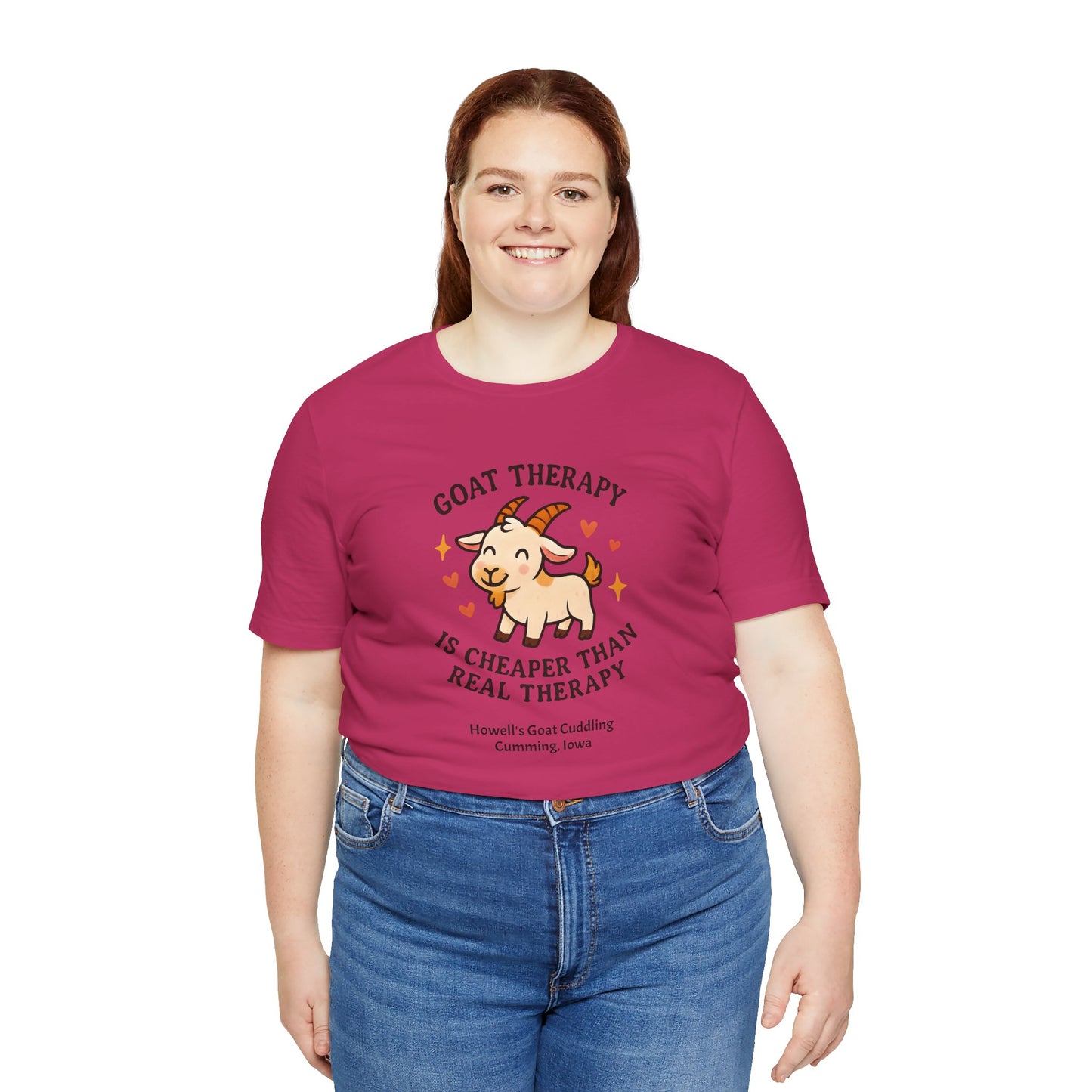 Goat Therapy Tee | Cute Goat Shirt