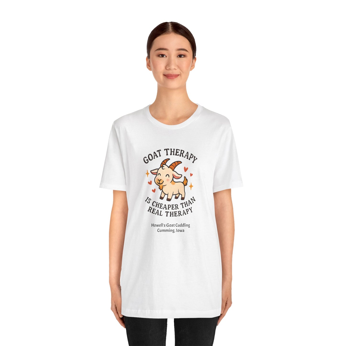 Goat Therapy Tee | Cute Goat Shirt