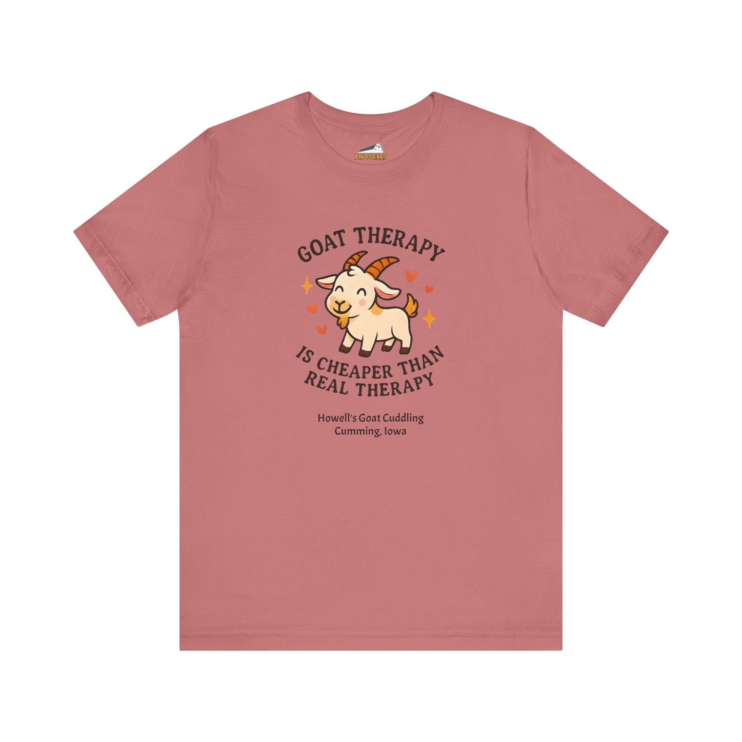 Goat Therapy Tee | Cute Goat Shirt