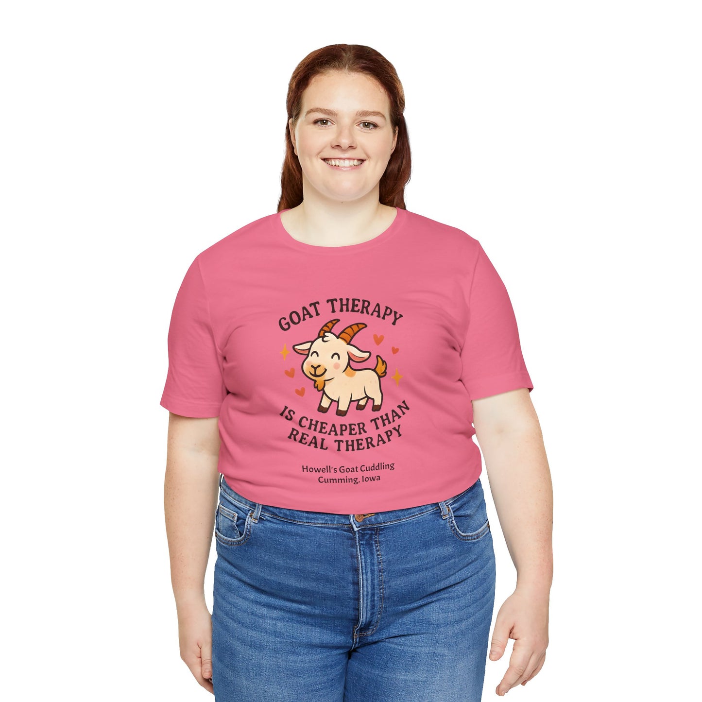 Goat Therapy Tee | Cute Goat Shirt