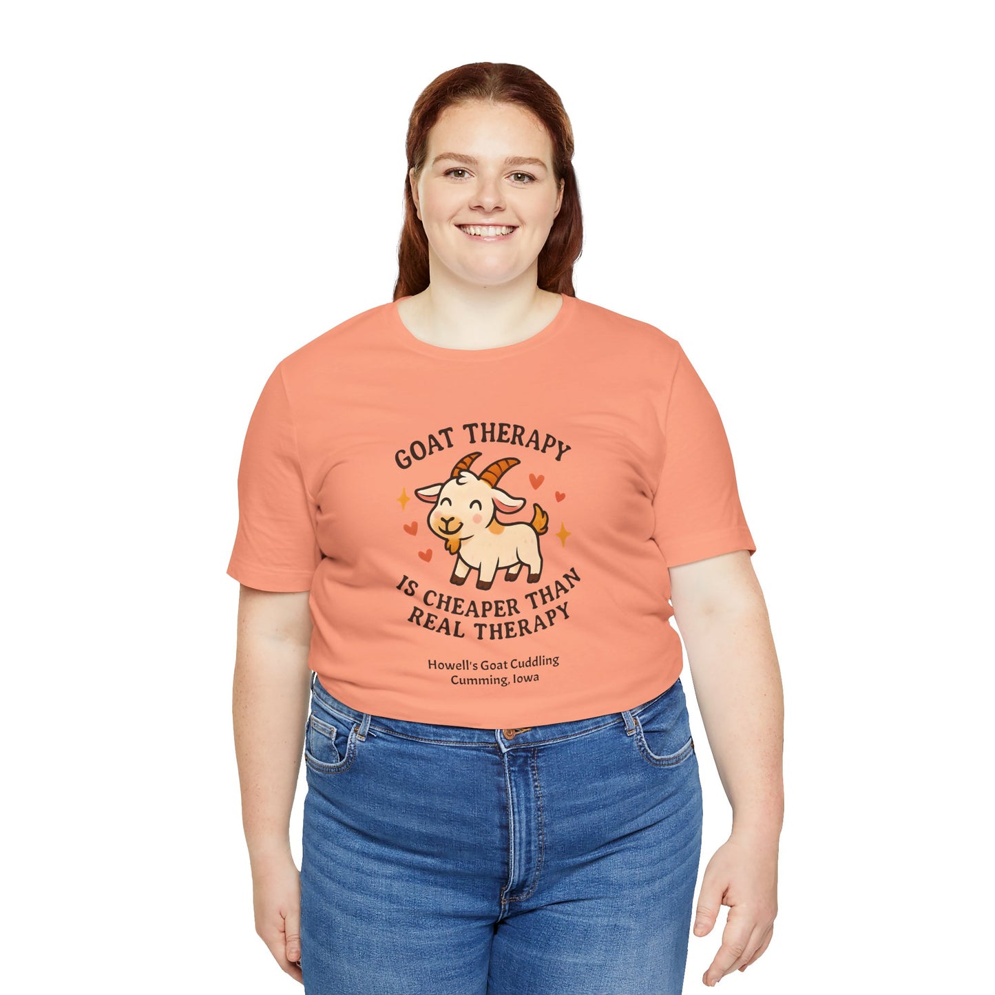 Goat Therapy Tee | Cute Goat Shirt