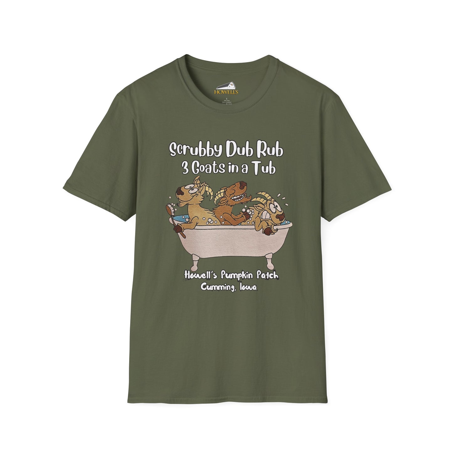 Scrubby Dub Rub Unisex Gildan Adult T-Shirt