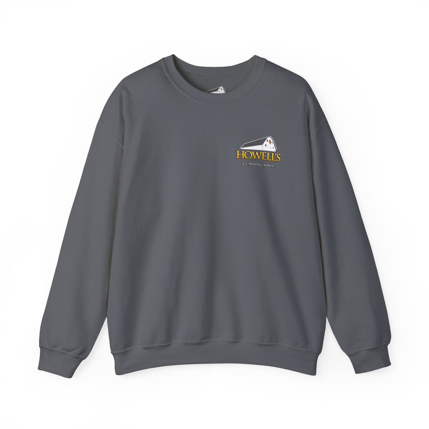 Unisex Crewneck Sweatshirt - Logo on Front Goats on the Back