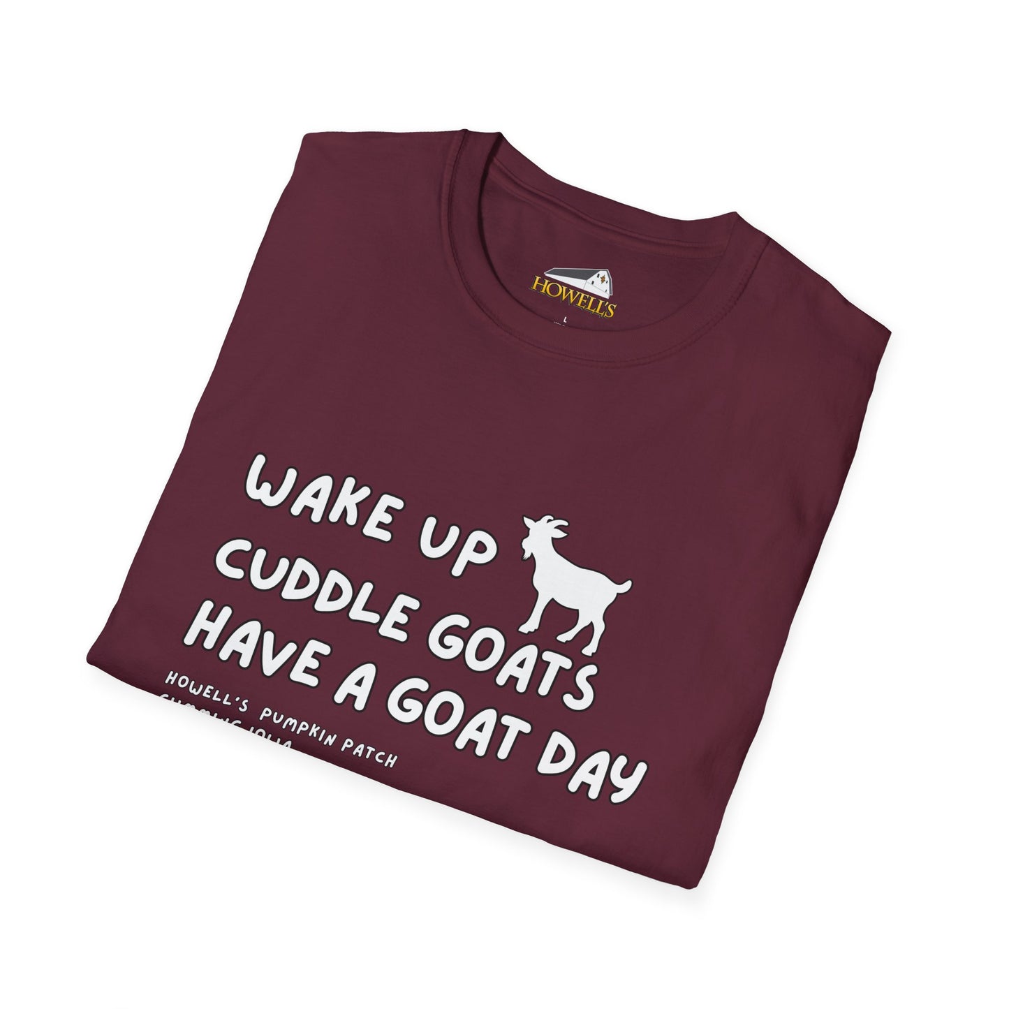 Wake Up Cuddle Goats, Unisex Gildan Adult Shirt