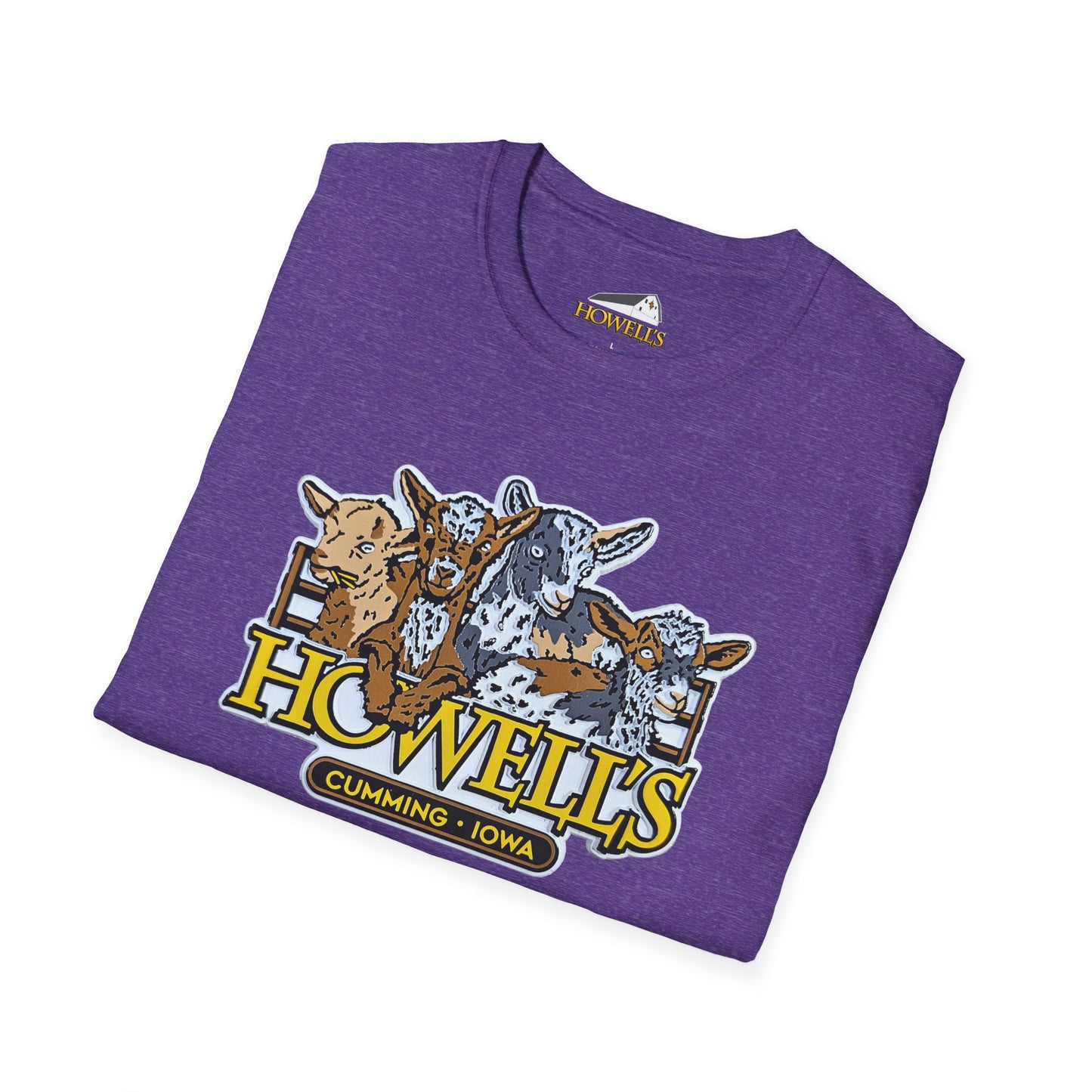 Adult Howell's Goat Graphic Tee, Unisex Softstyle Gildan T-Shirt