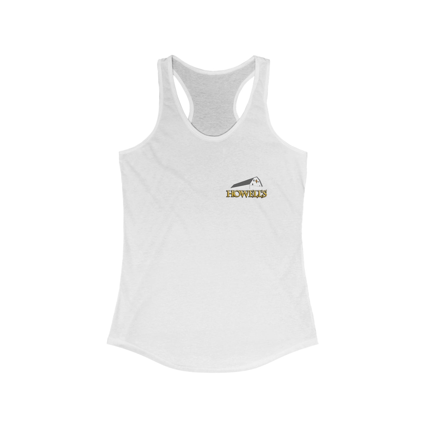 Women's Racerback Tank for Everyday Wear, Gym Outfits, Summer Activities, Flower Field Attire