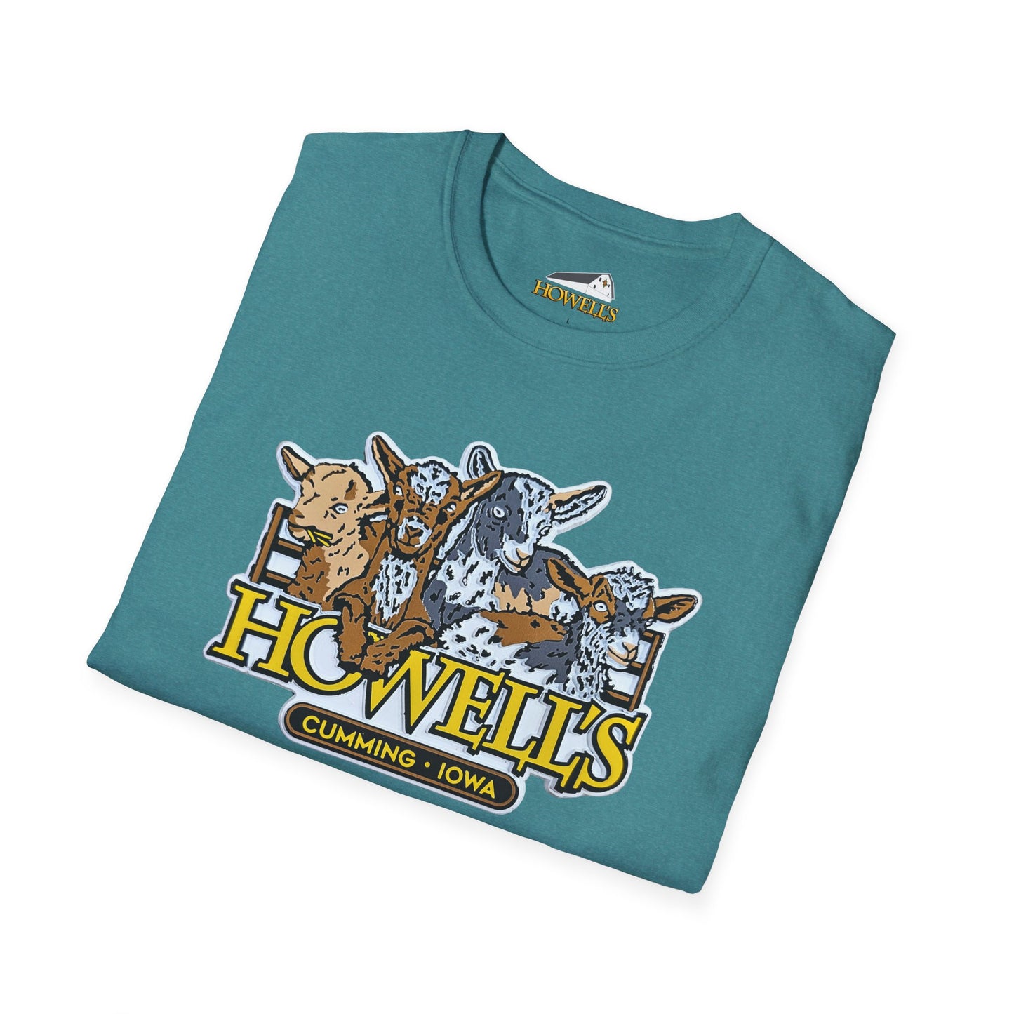 Adult Howell's Goat Graphic Tee, Unisex Softstyle Gildan T-Shirt