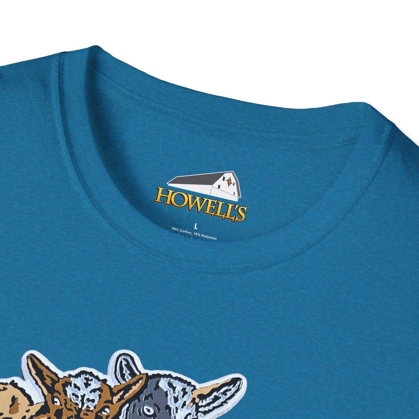 Adult Howell's Goat Graphic Tee, Unisex Softstyle Gildan T-Shirt