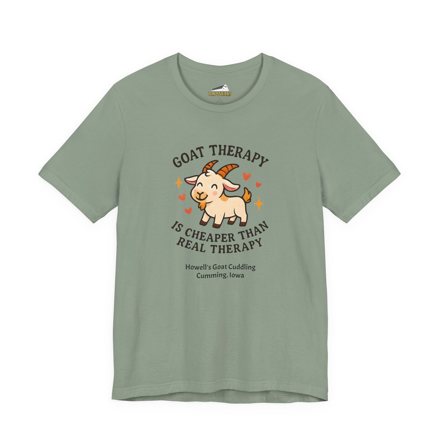 Goat Therapy Tee | Cute Goat Shirt