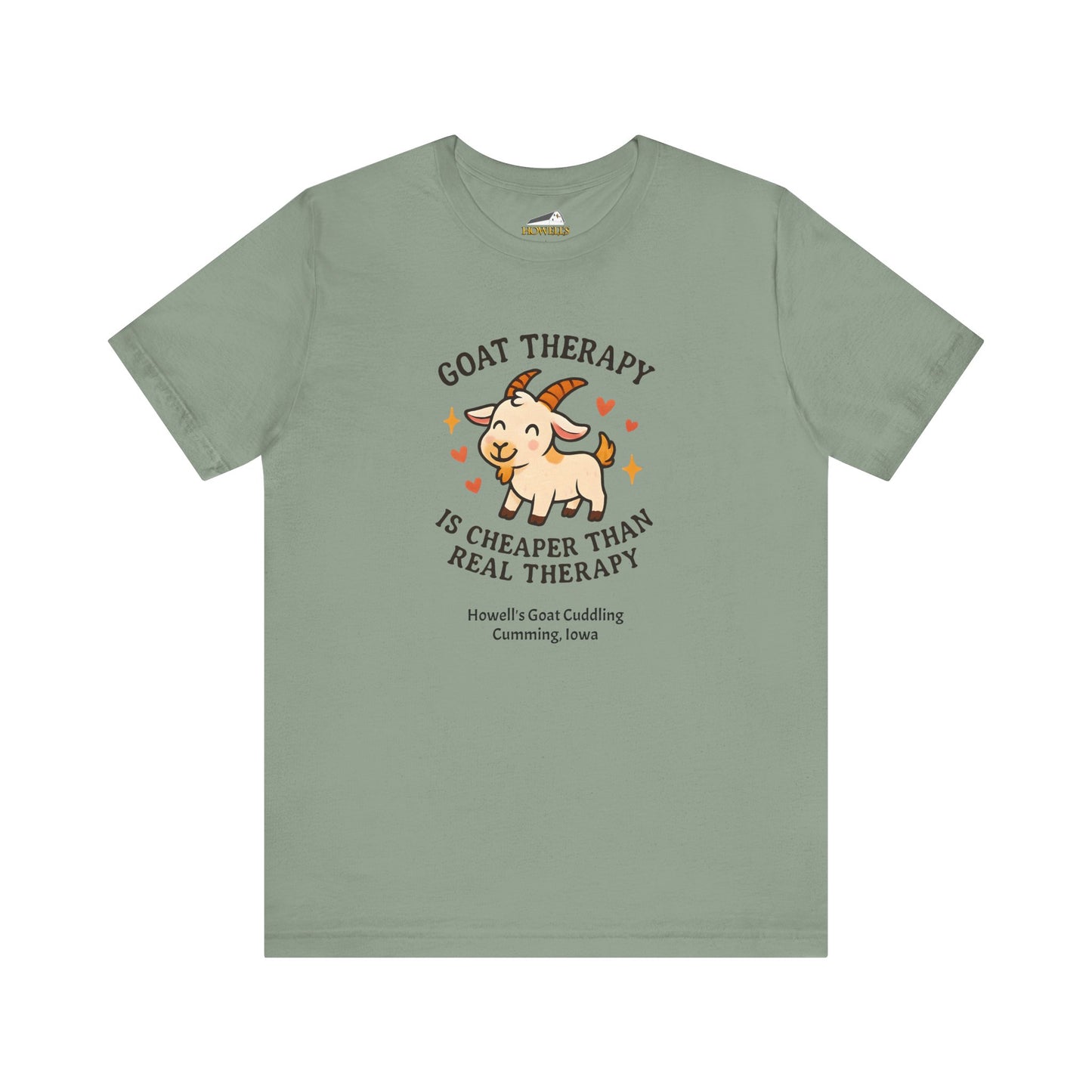 Goat Therapy Tee | Cute Goat Shirt