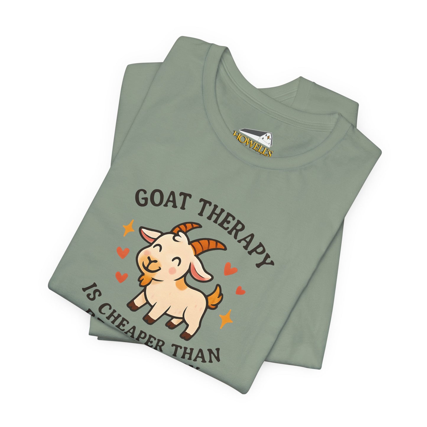 Goat Therapy Tee | Cute Goat Shirt
