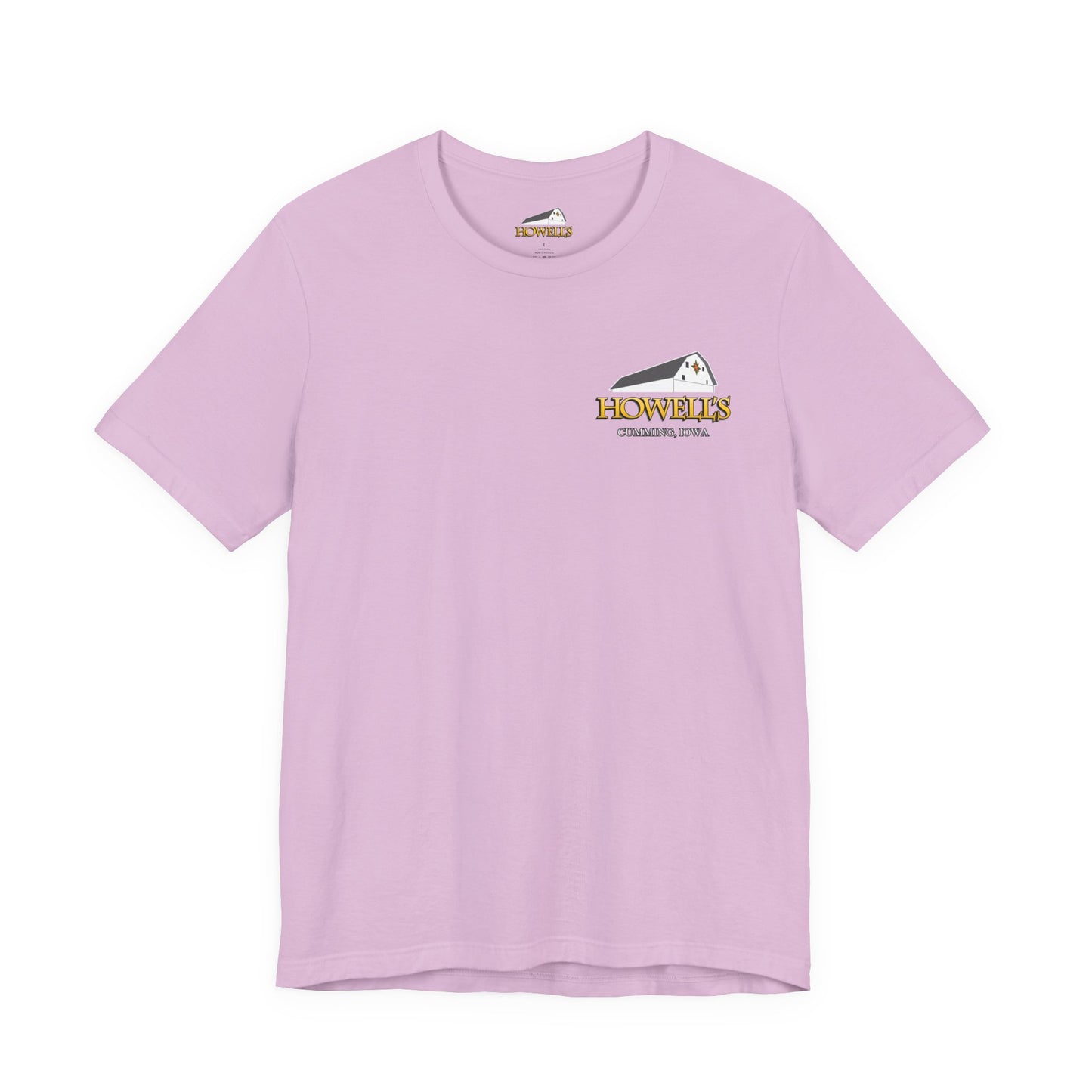 Bella canvas Uni-sex Adult Howells Shirt Logo on Front Goats on Back