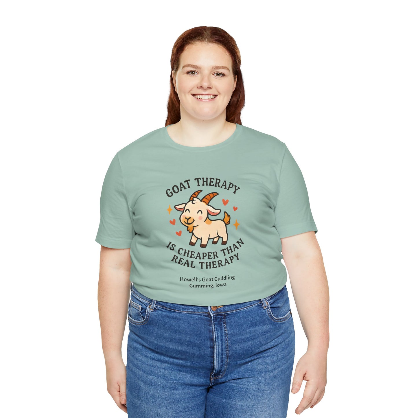 Goat Therapy Tee | Cute Goat Shirt
