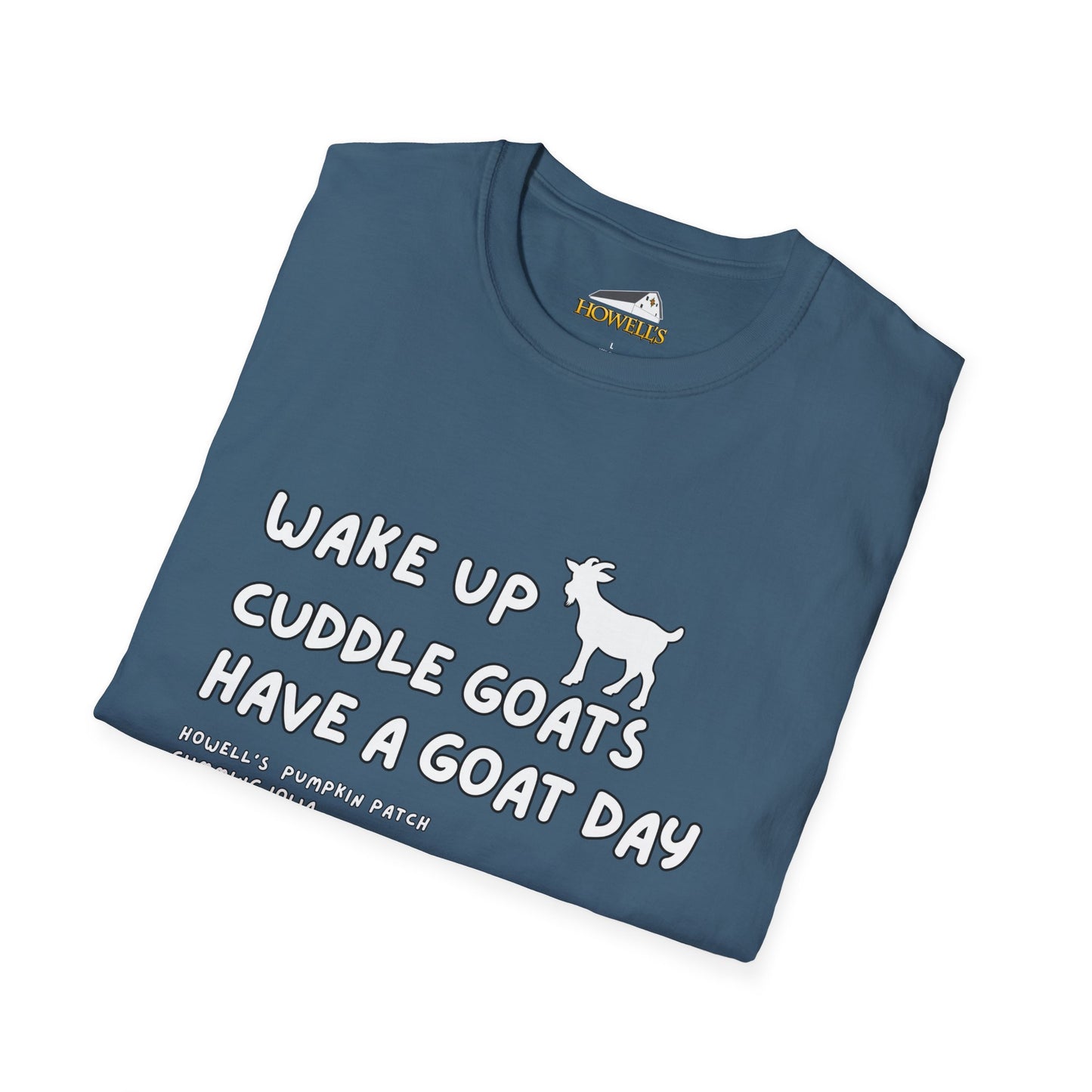 Wake Up Cuddle Goats, Unisex Gildan Adult Shirt