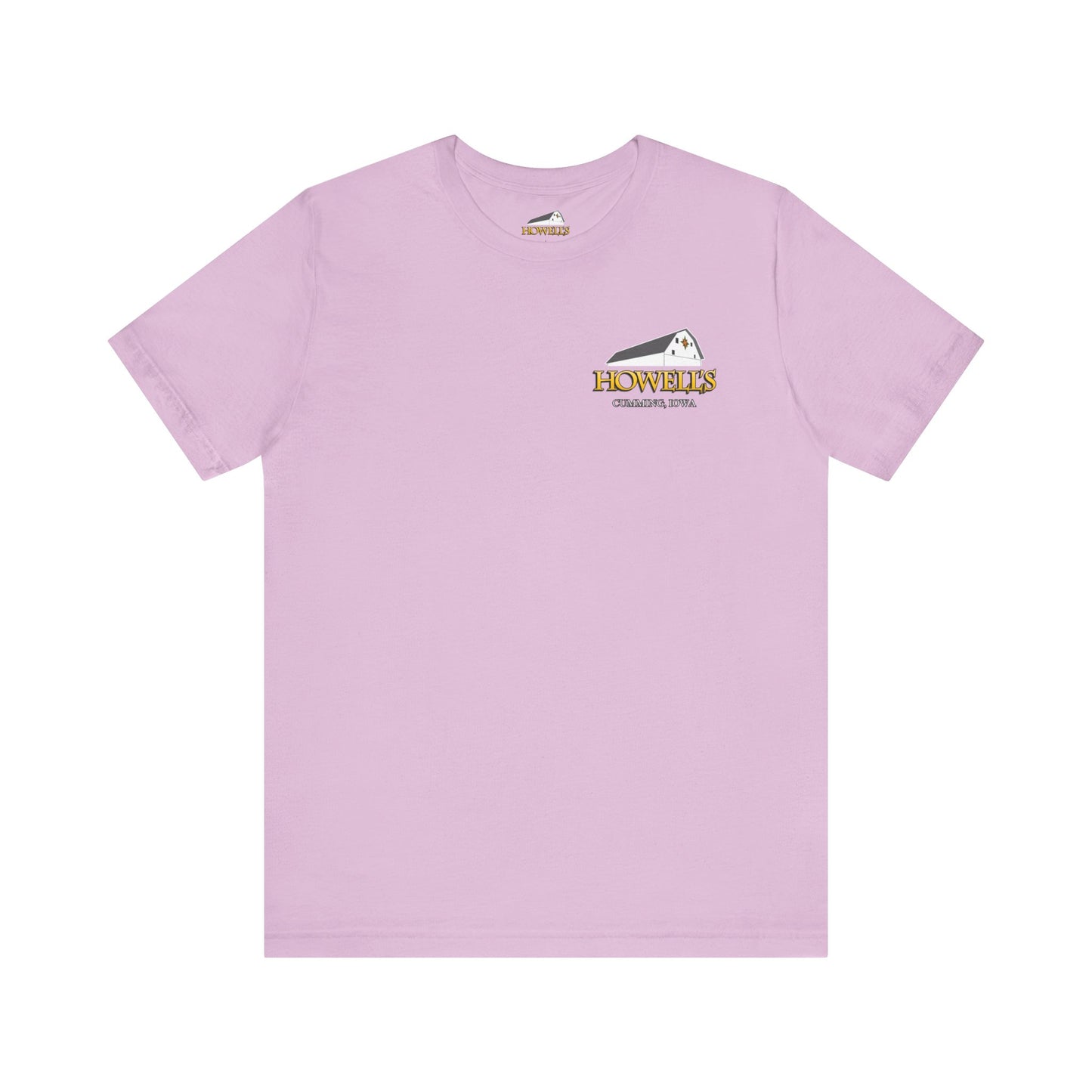 Bella canvas Uni-sex Adult Howells Shirt Logo on Front Goats on Back
