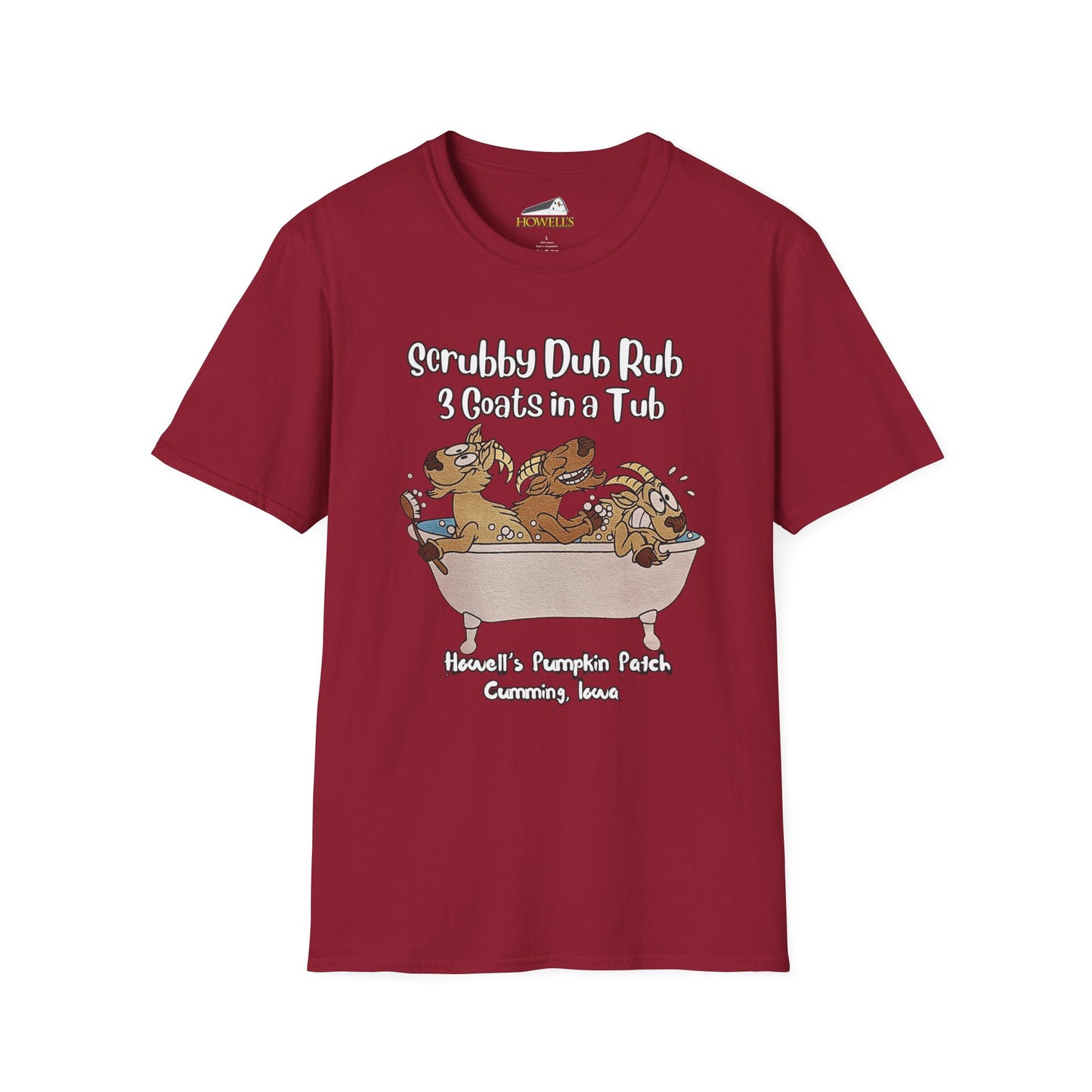 Scrubby Dub Rub Unisex Gildan Adult T-Shirt