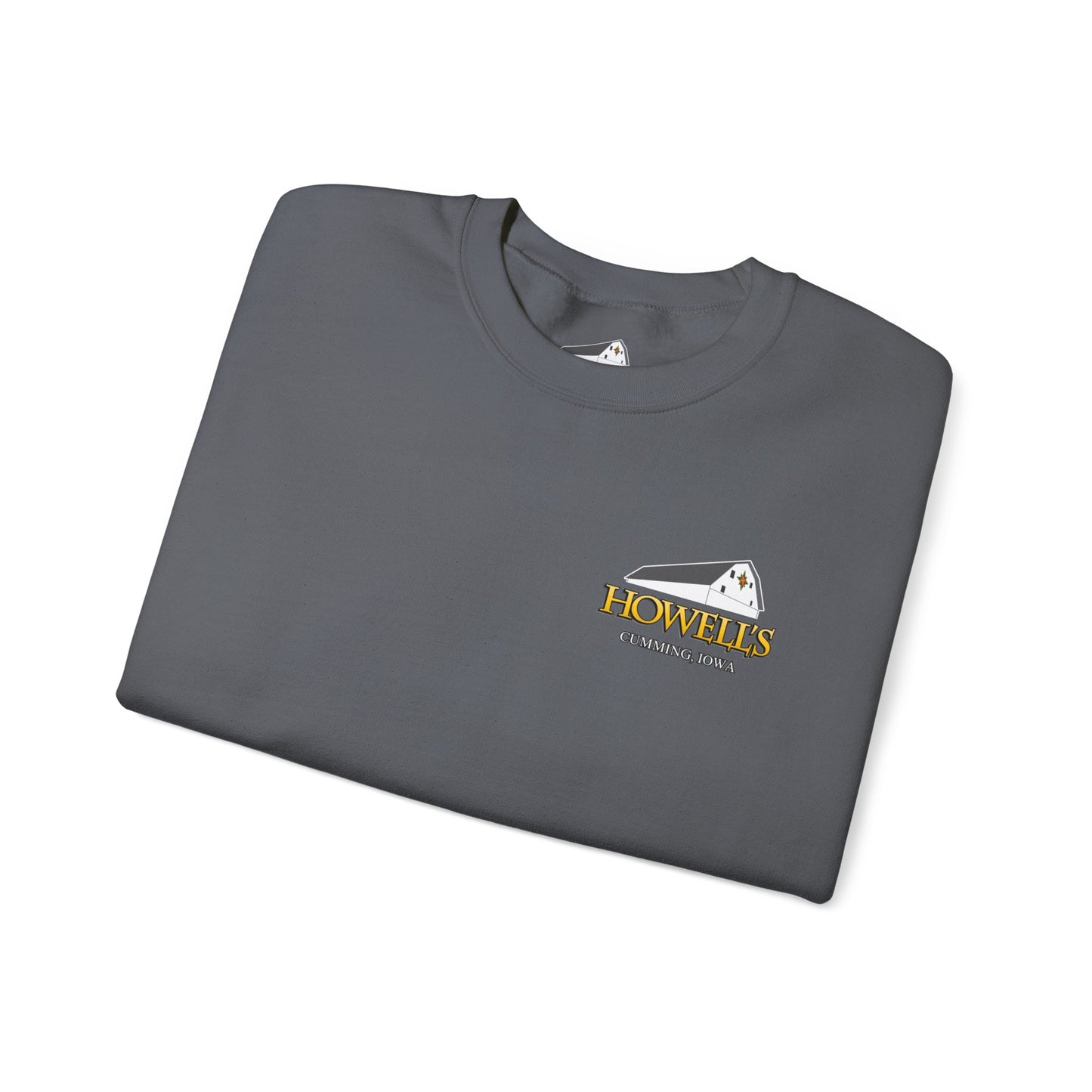 Unisex Crewneck Sweatshirt - Logo on Front Goats on the Back