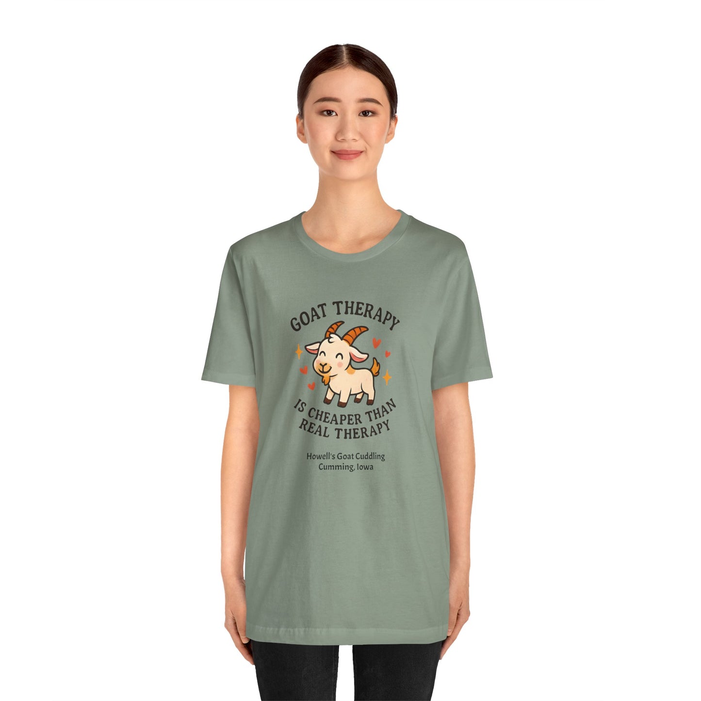 Goat Therapy Tee | Cute Goat Shirt