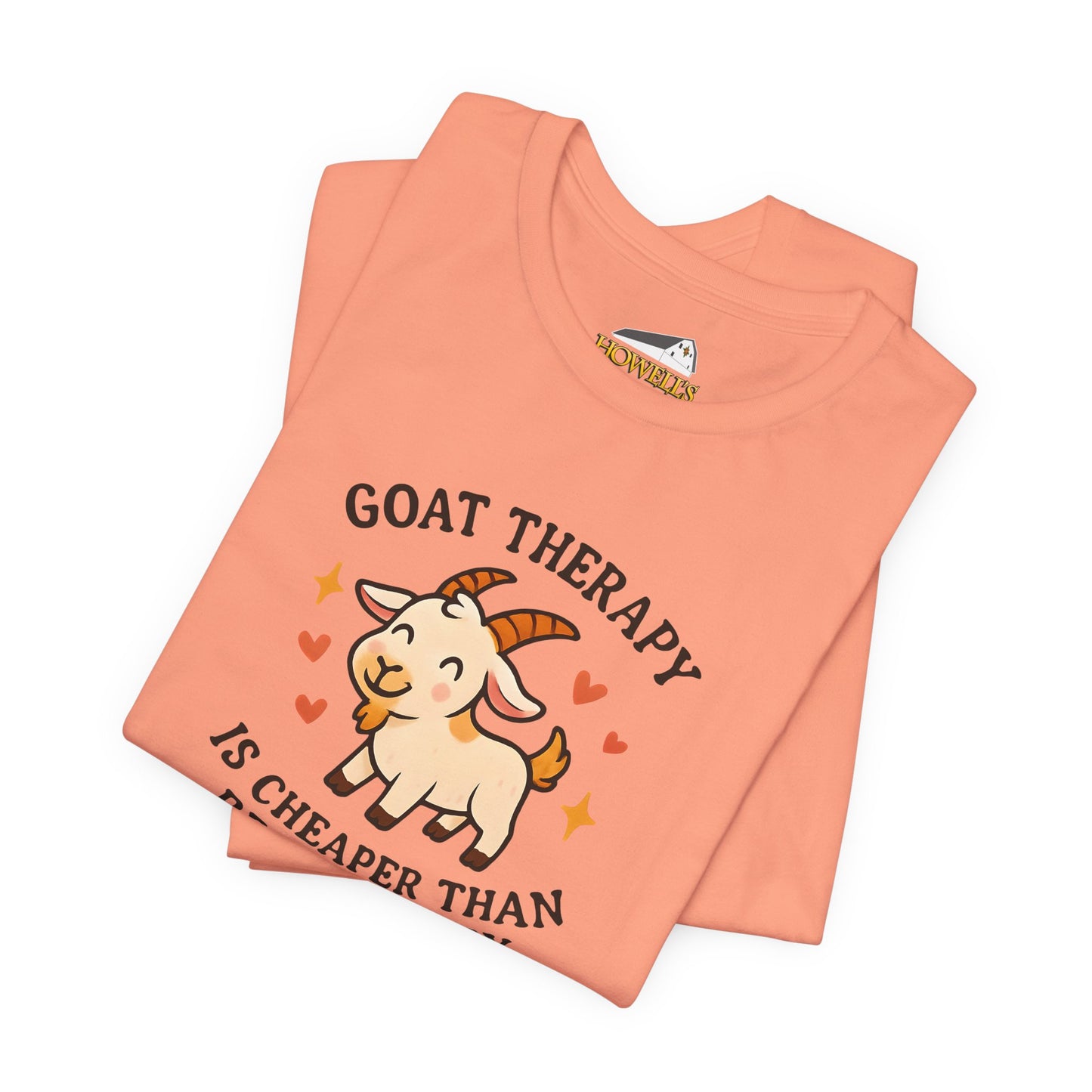 Goat Therapy Tee | Cute Goat Shirt