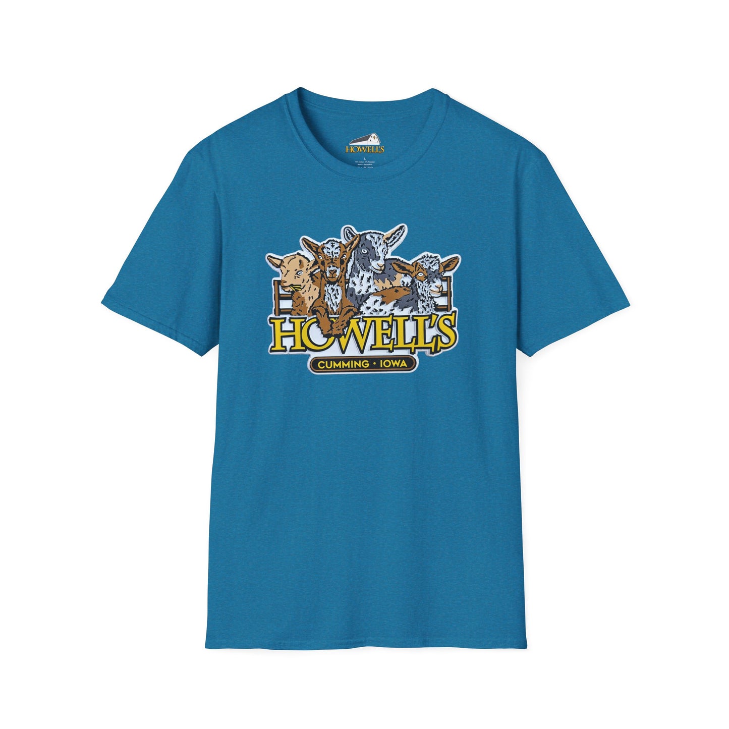 Adult Howell's Goat Graphic Tee, Unisex Softstyle Gildan T-Shirt