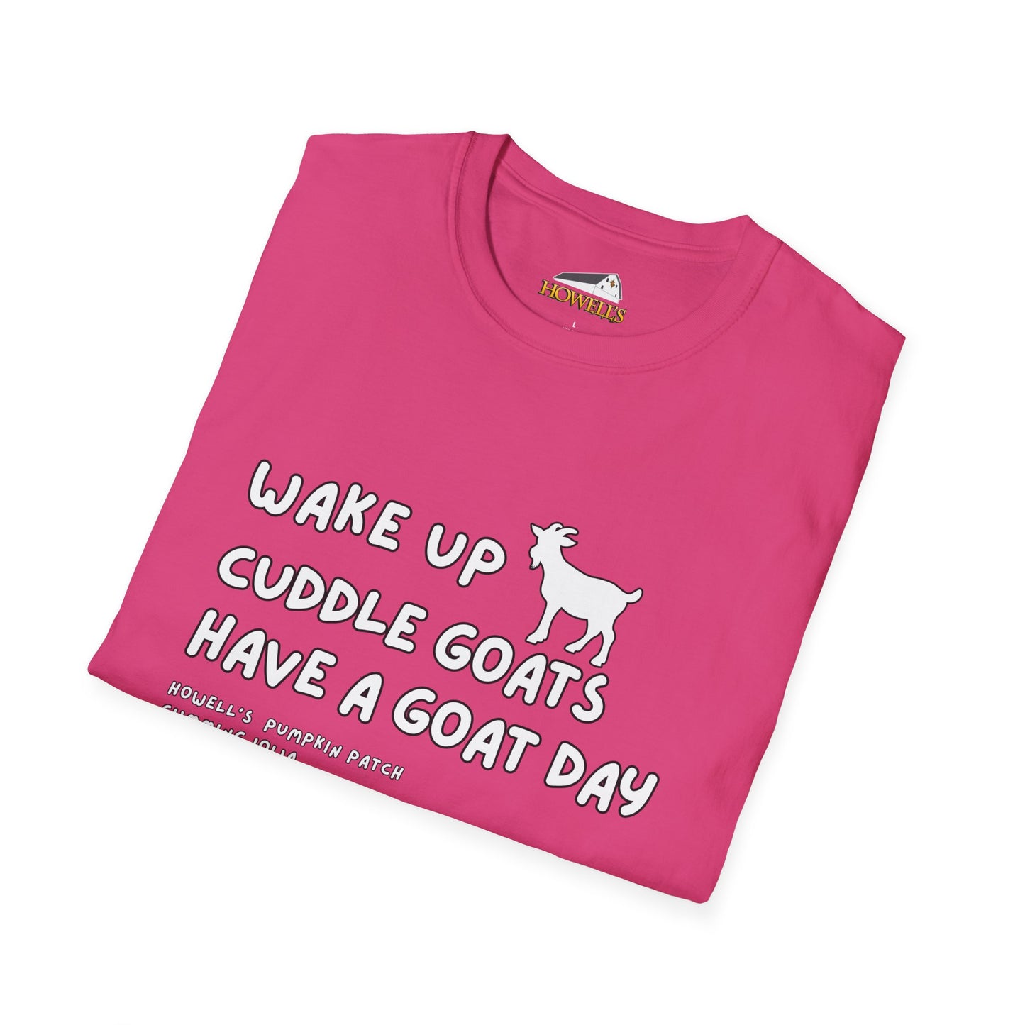 Wake Up Cuddle Goats, Unisex Gildan Adult Shirt