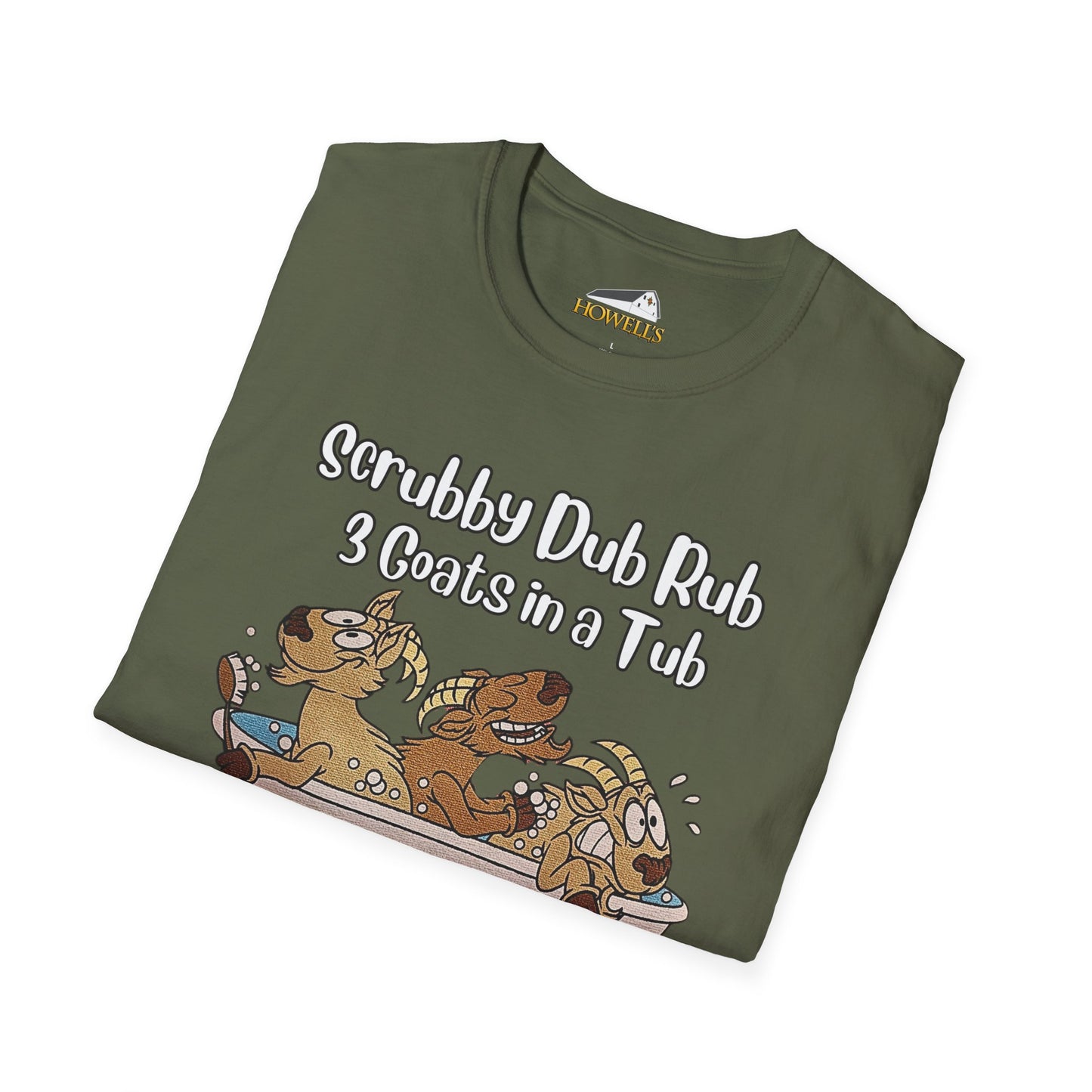 Scrubby Dub Rub Unisex Gildan Adult T-Shirt