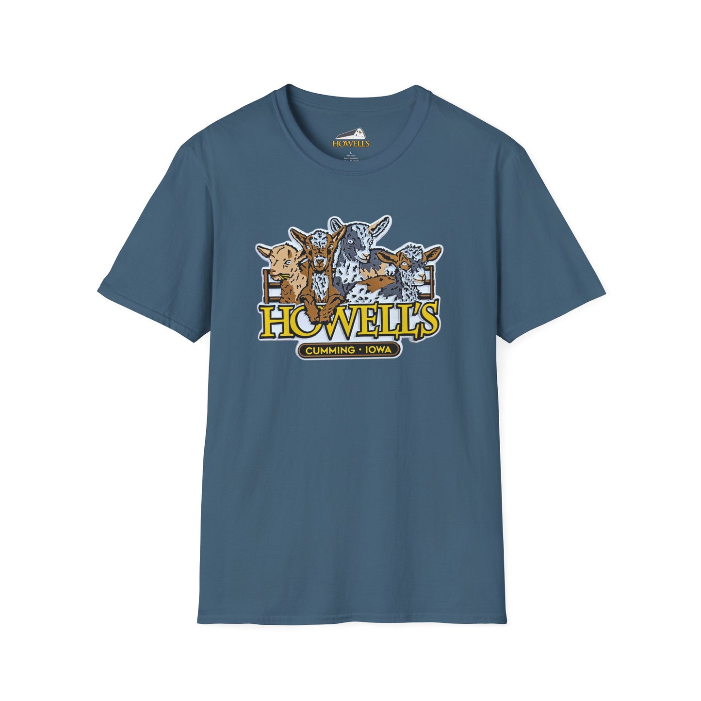 Adult Howell's Goat Graphic Tee, Unisex Softstyle Gildan T-Shirt