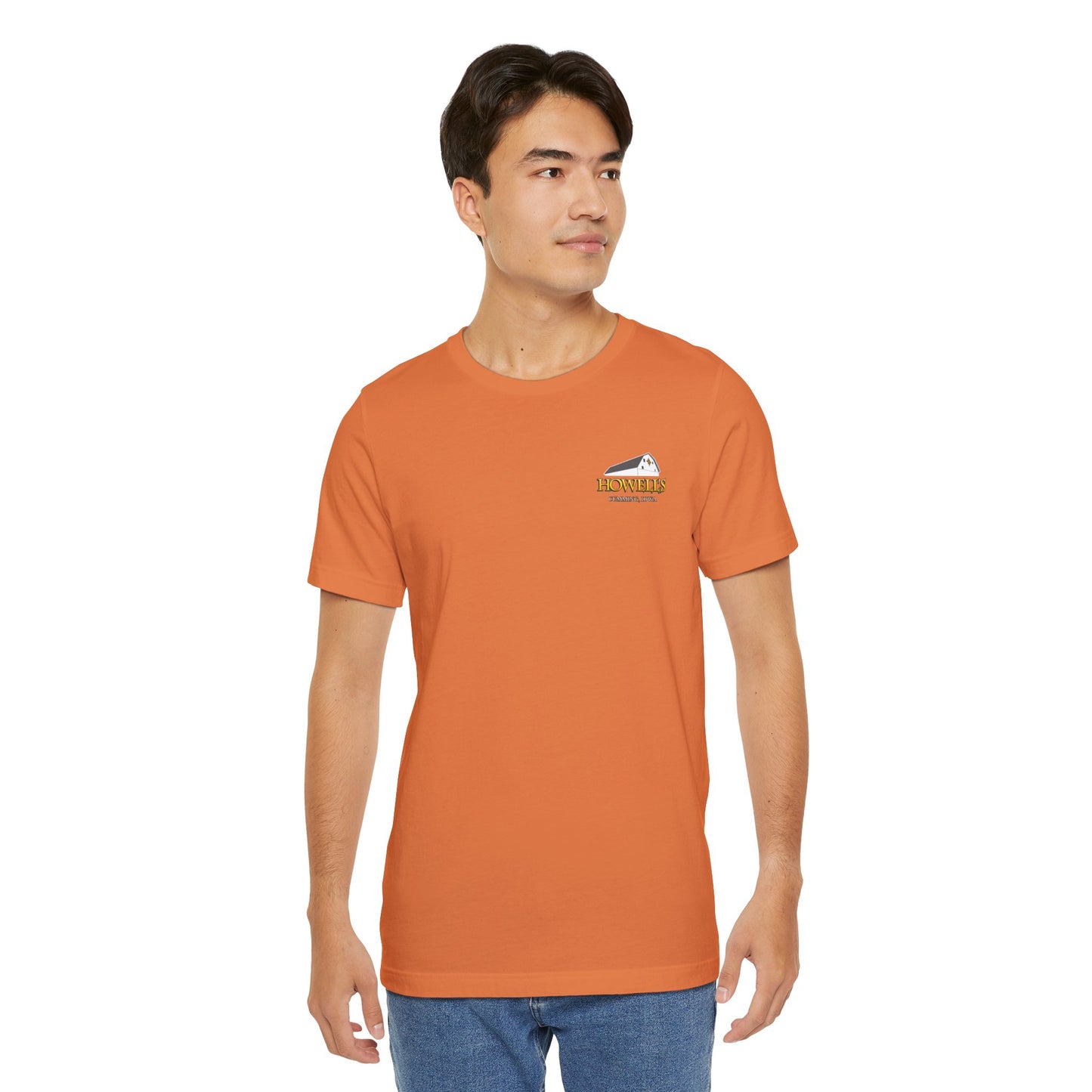 Howell's Goats Adult Unisex Tee, Bella Canva Logo on the Front Goats on the Back