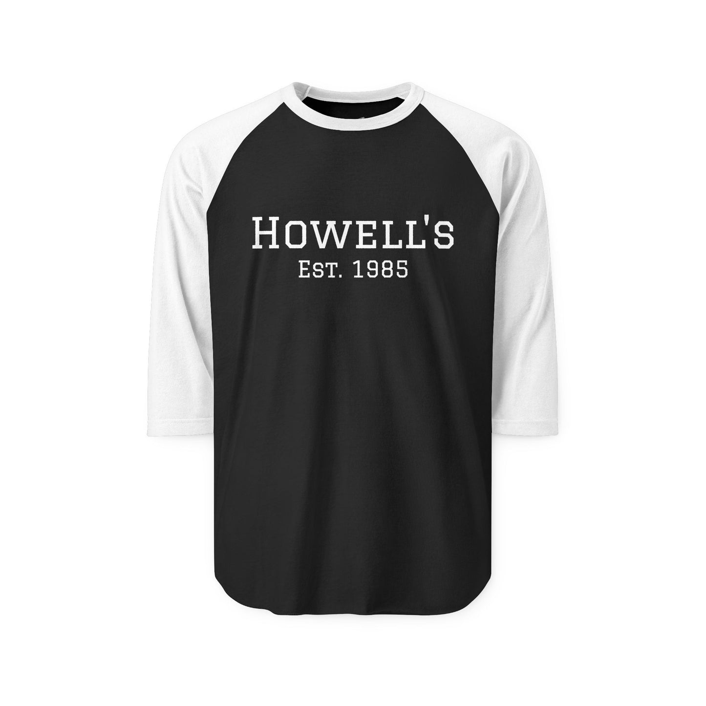 Howell's Est. 1985 Unisex Raglan Shirt,