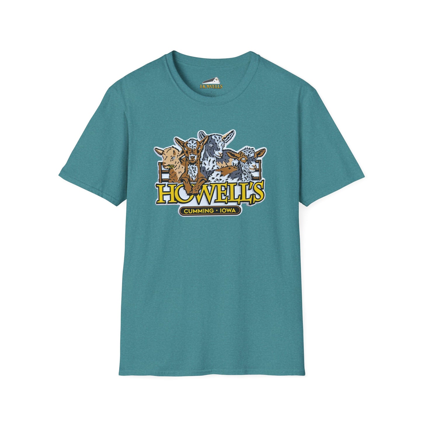 Adult Howell's Goat Graphic Tee, Unisex Softstyle Gildan T-Shirt