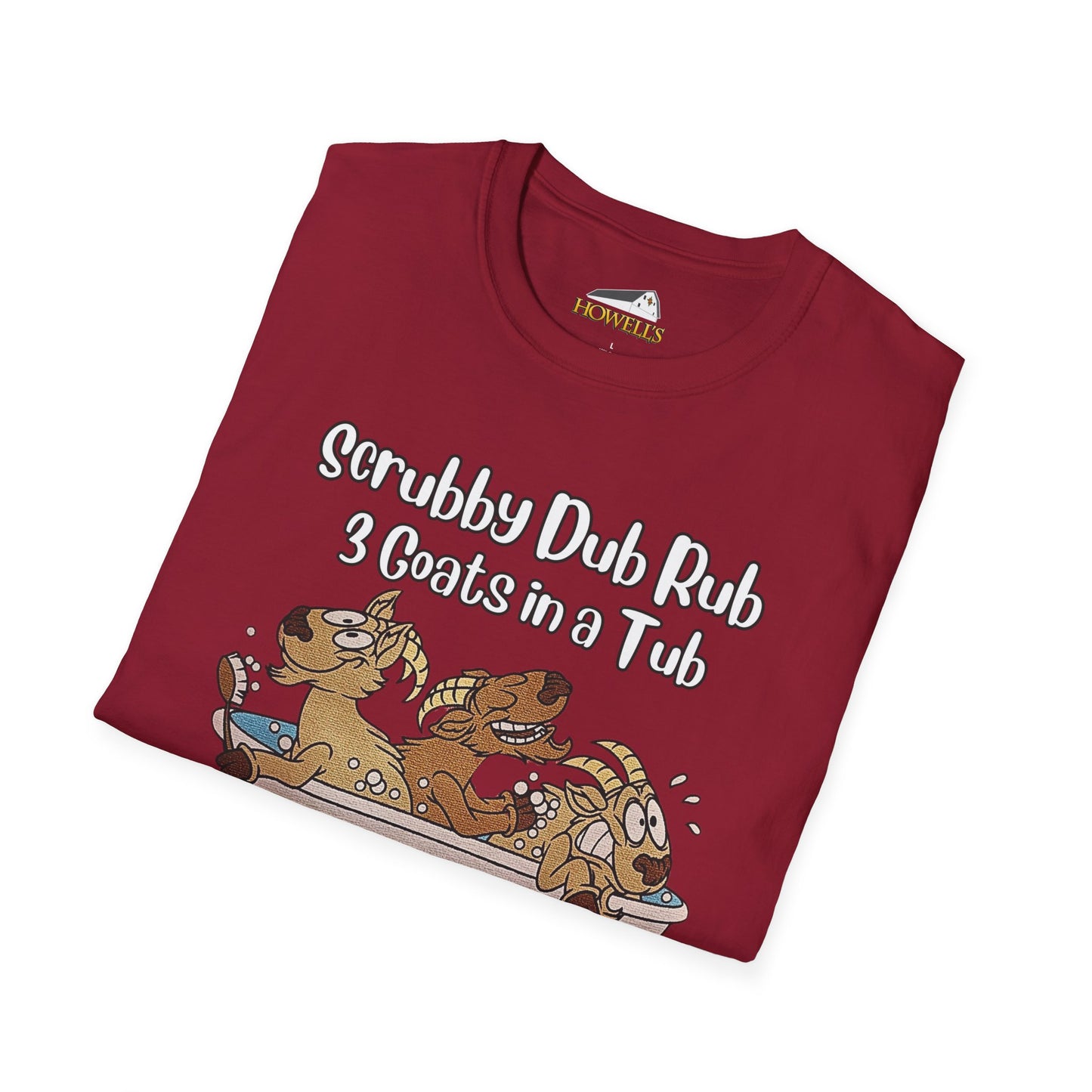 Scrubby Dub Rub Unisex Gildan Adult T-Shirt