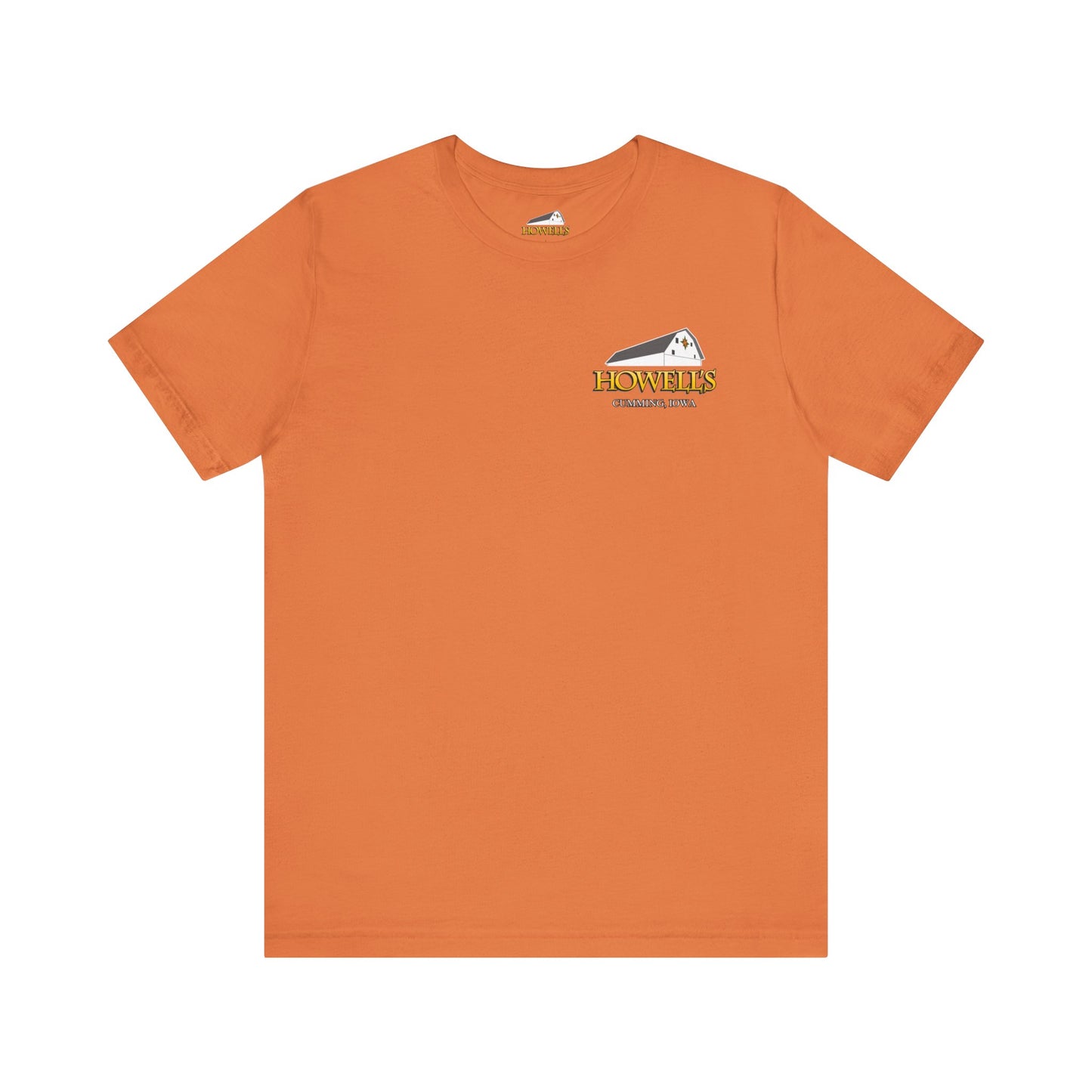 Bella canvas Uni-sex Adult Howells Shirt Logo on Front Goats on Back
