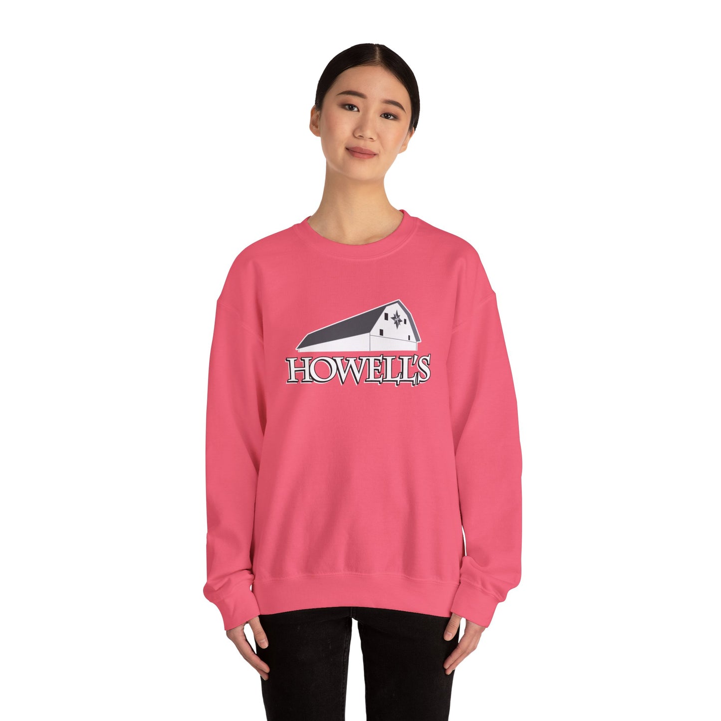 Howells Unisex Crewneck Sweatshirt, Gildan Brand
