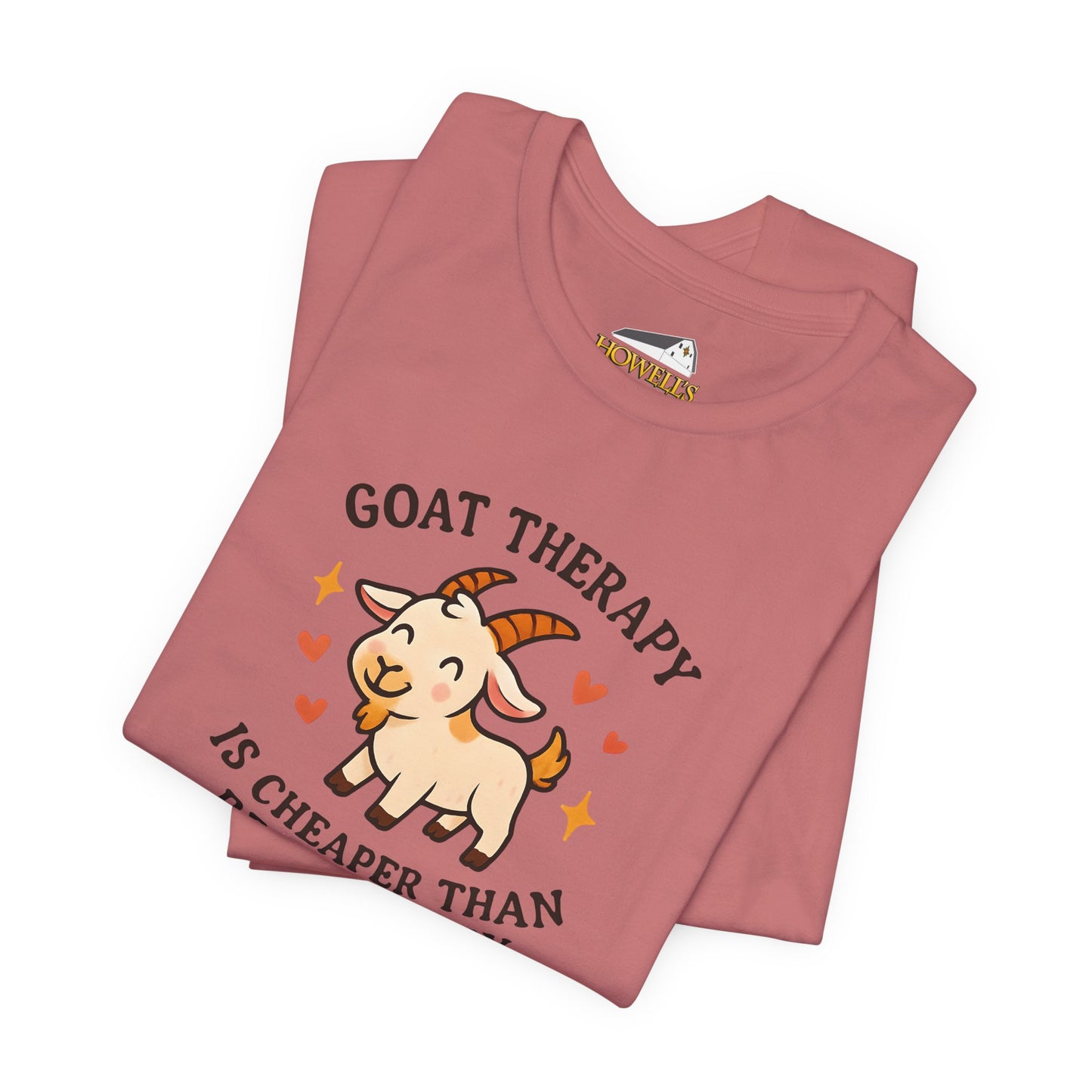 Goat Therapy Tee | Cute Goat Shirt