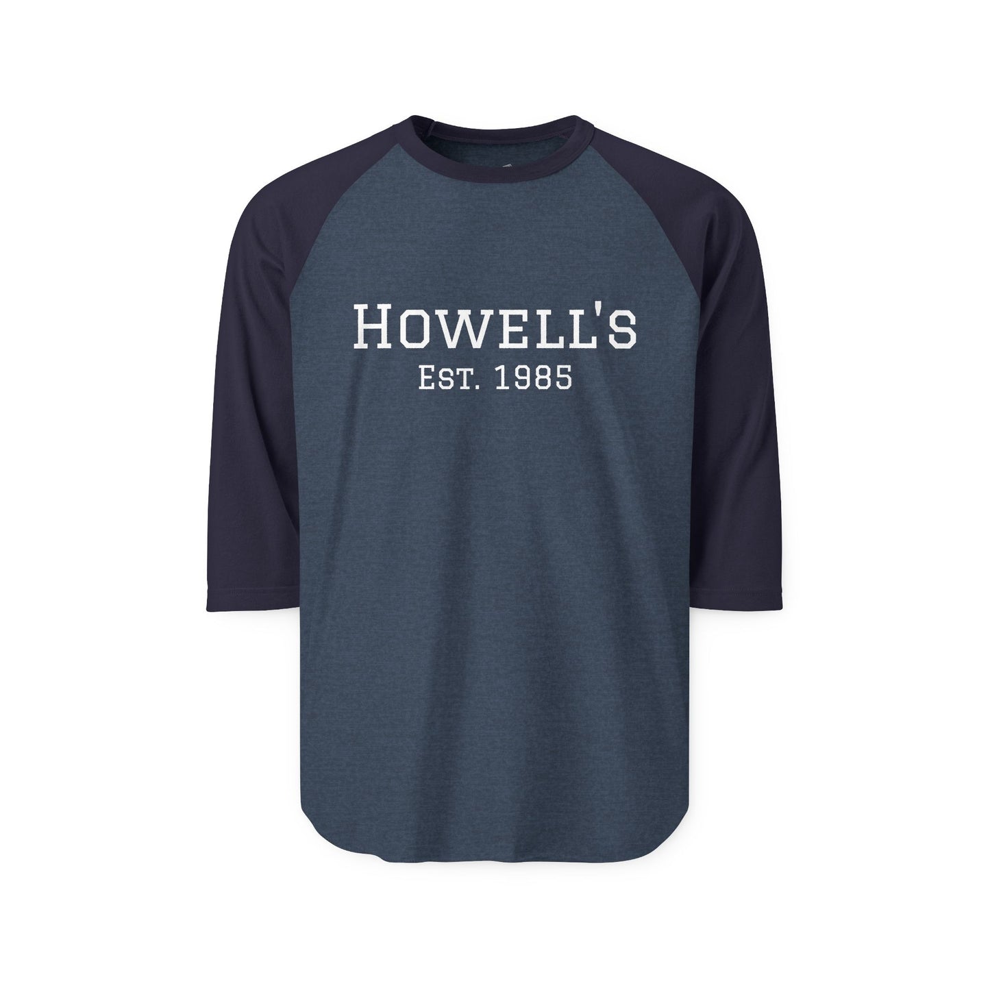 Howell's Est. 1985 Unisex Raglan Shirt,