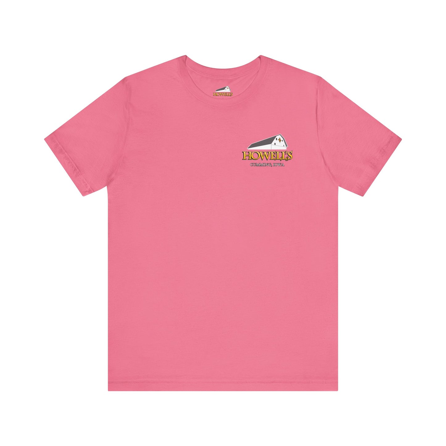 Bella canvas Uni-sex Adult Howells Shirt Logo on Front Goats on Back
