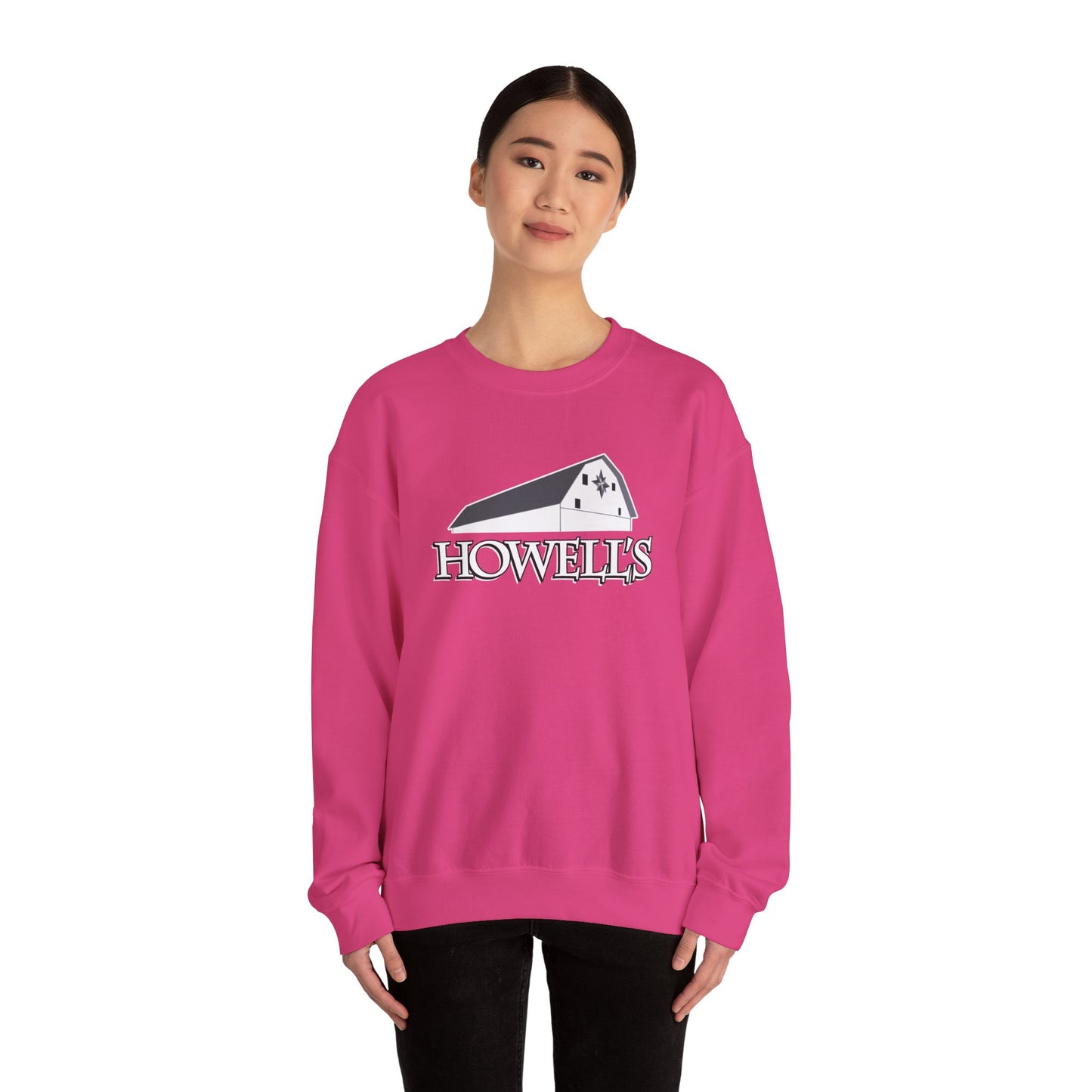 Howells Unisex Crewneck Sweatshirt, Gildan Brand