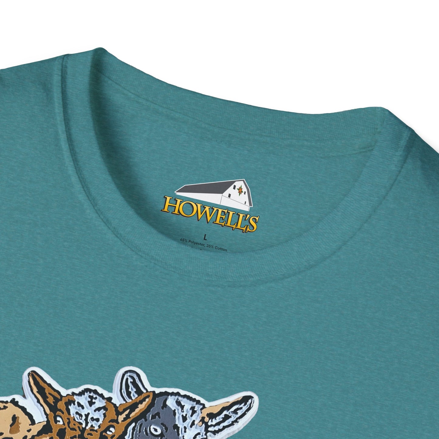 Adult Howell's Goat Graphic Tee, Unisex Softstyle Gildan T-Shirt