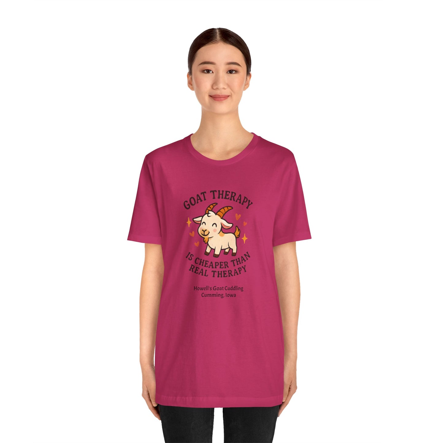 Goat Therapy Tee | Cute Goat Shirt